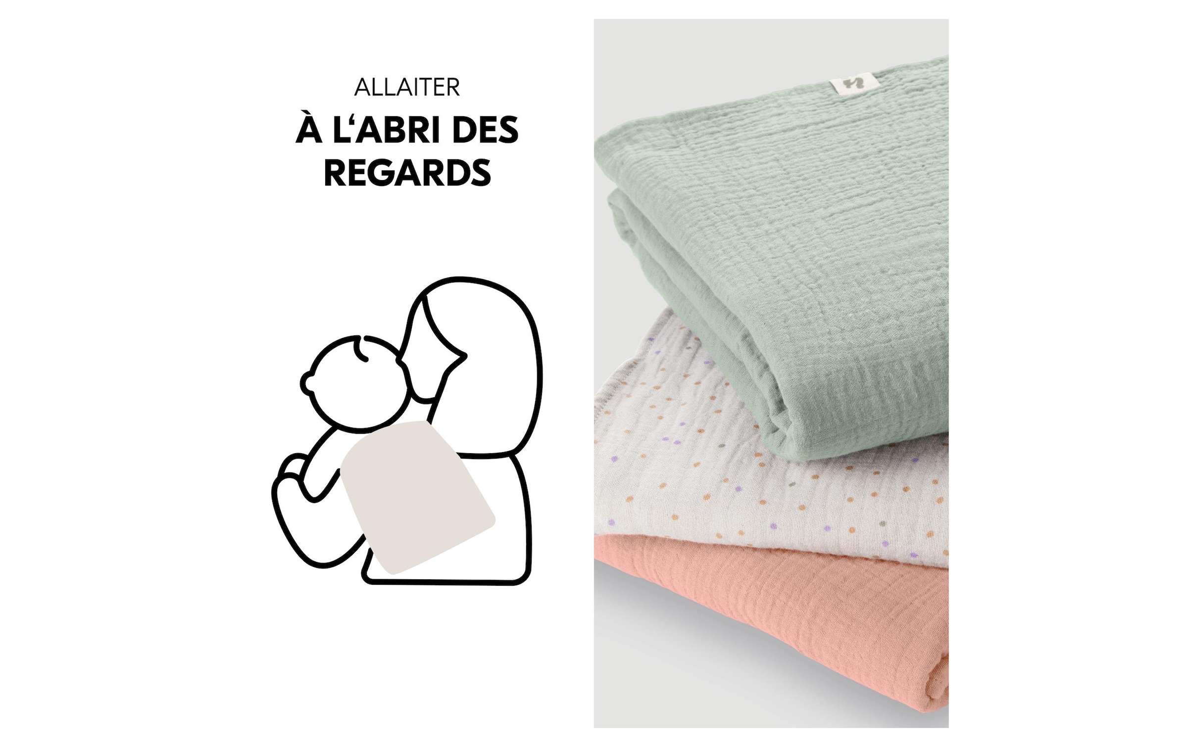 Hauck Doudou »Cuddle N Clean 3Set Sage-Beige-Dots-Cork« 3 tlg.