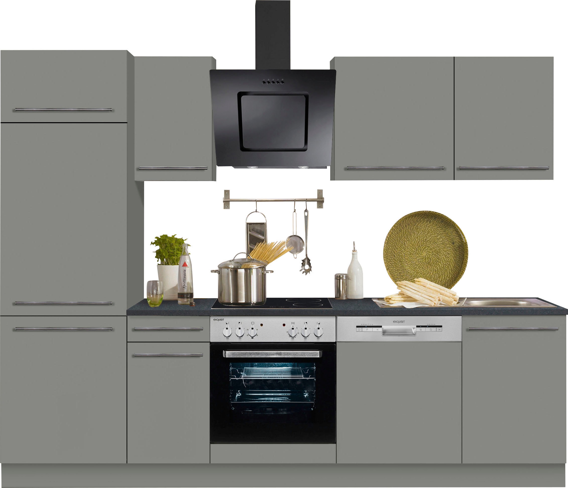 Image of OPTIFIT Küchenzeile "Bern" Breite 270 cm, gedämpfte Türen, wahlweise mit E-Geräten