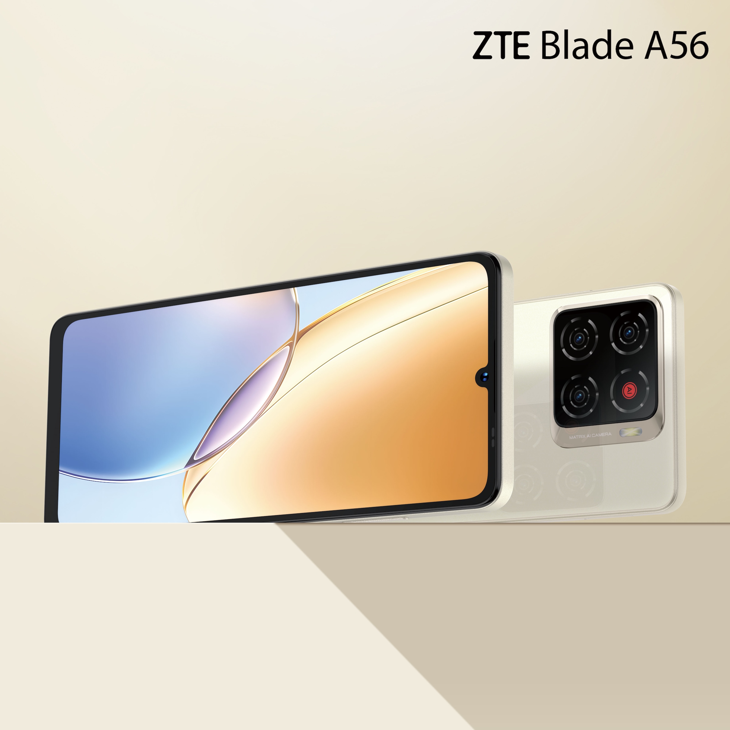 ZTE Smartphone »Blade A56« Floating Gold