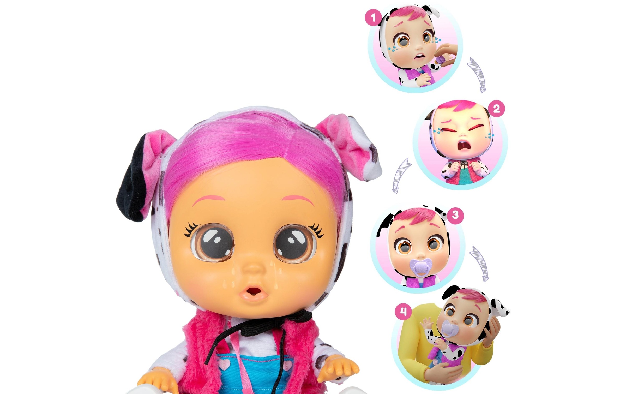 IMC TOYS Babypuppe »Cry Babies – Dressy Dotty«