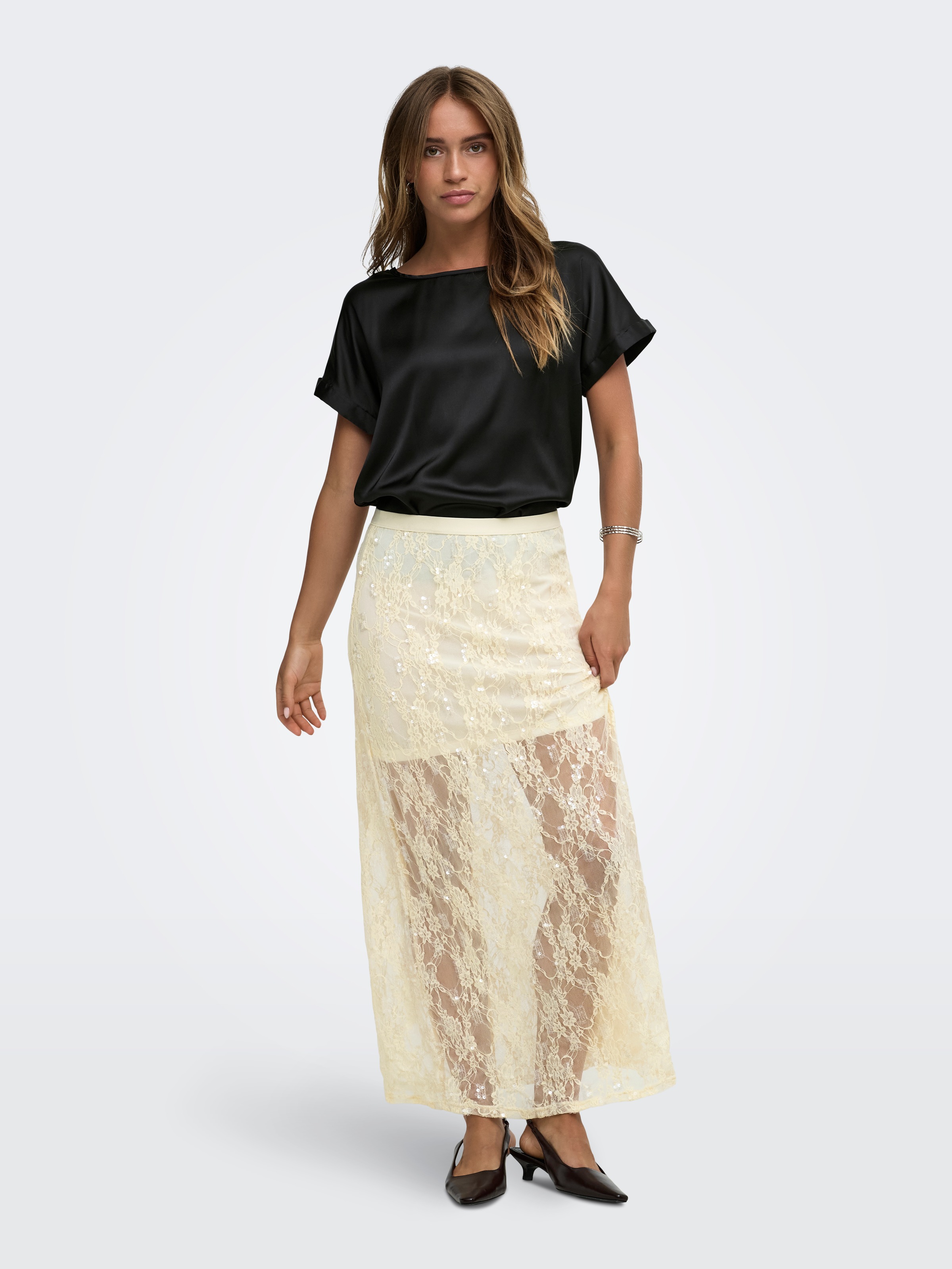 JDY Blouse à manches courtes »JDYFIFI S/S TOP  WVN NOOS« Polyester