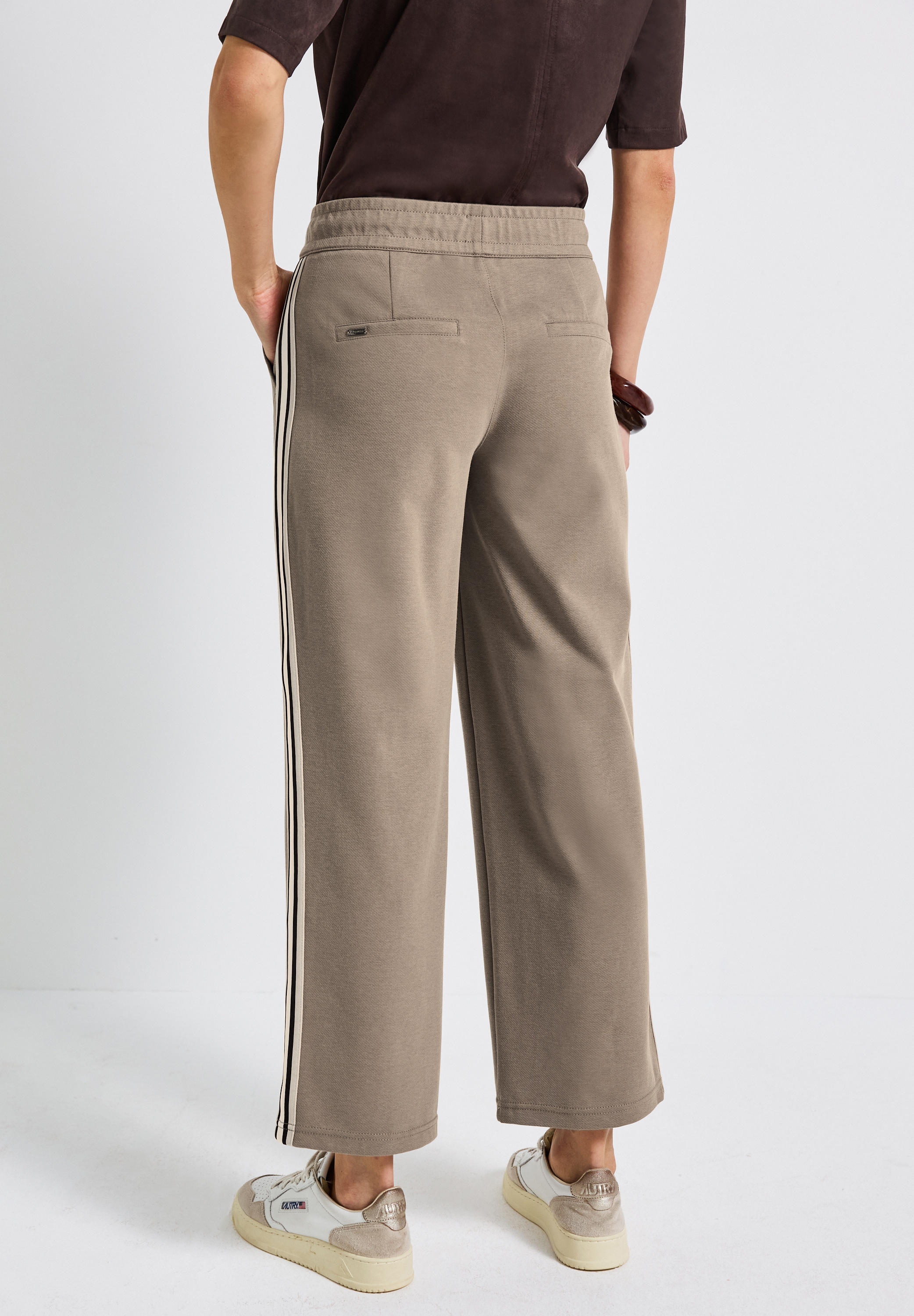 STREET ONE Pantalon en tissu  mit elastischem Bund