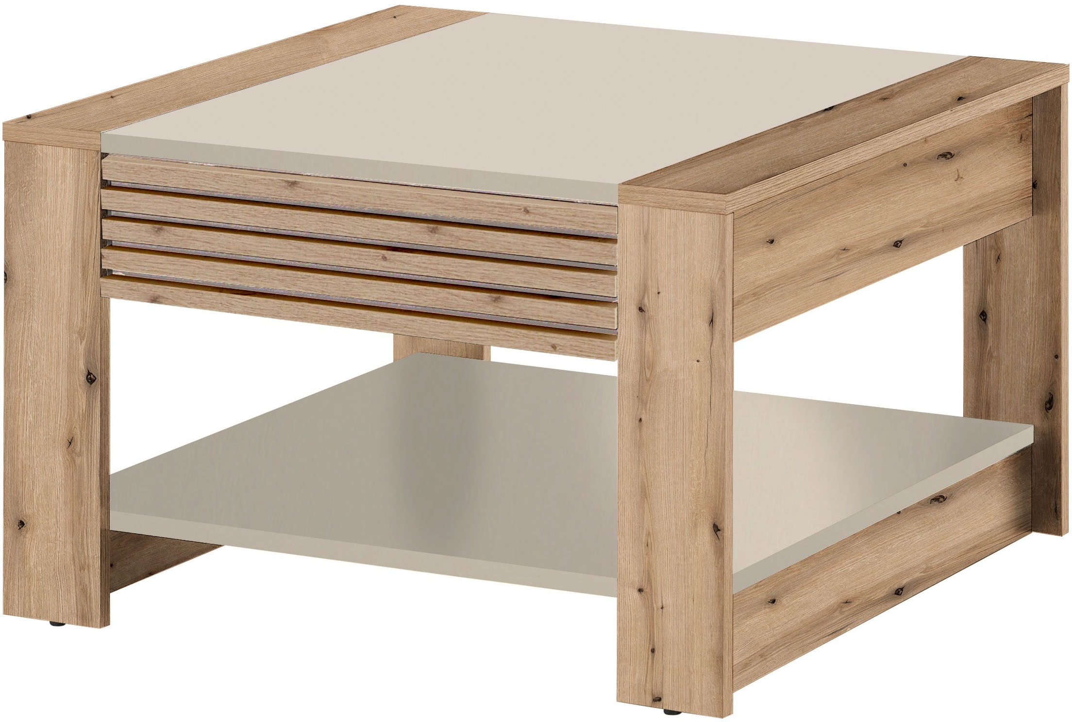 Image of Stolkom Couchtisch "Feli Couchtisch B/H/T 70x42x70 cm" 1 Stk. tlg. MDF, fest verleimten Stäbchen
