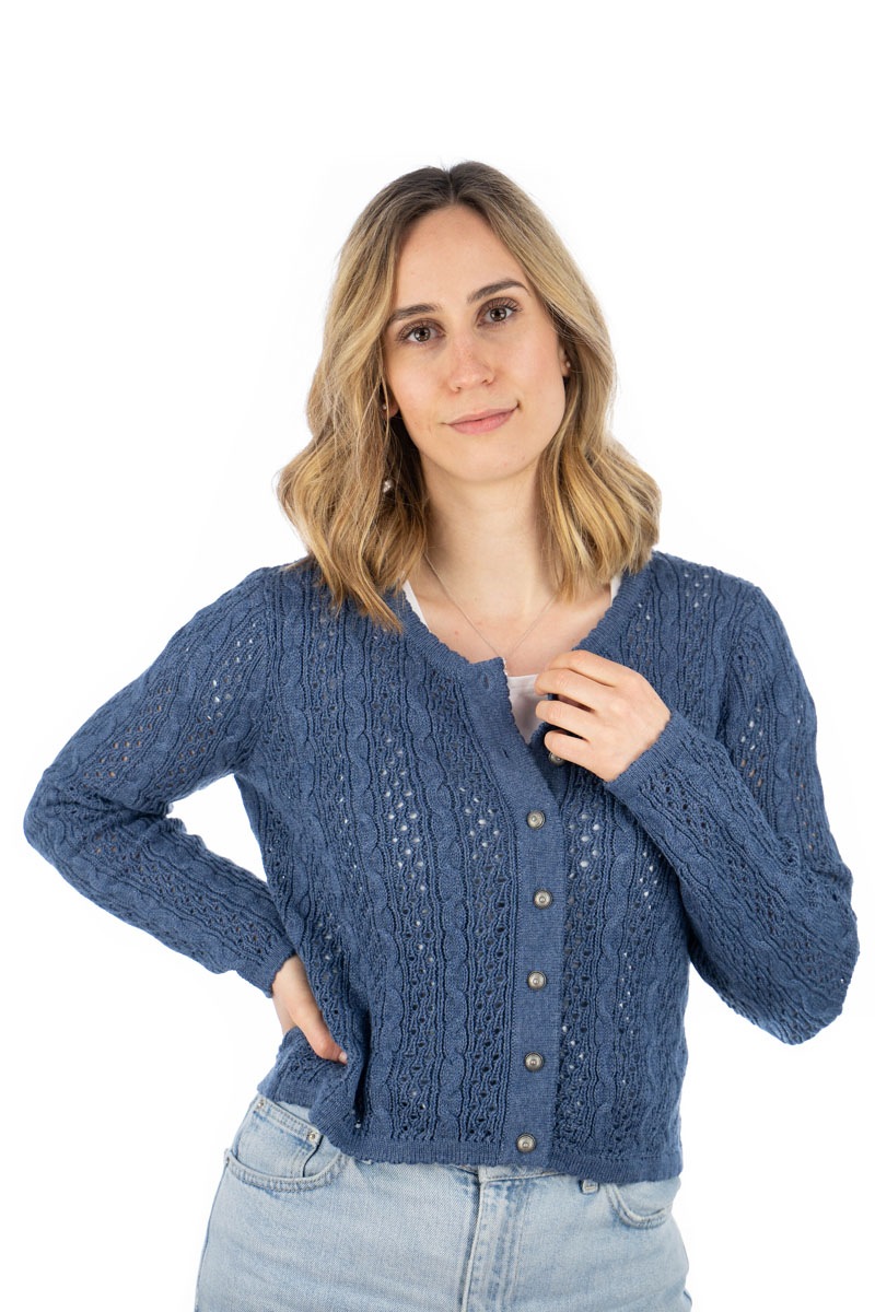 Image of OS-Trachten Trachtenstrickjacke, (1 tlg.), Damen, mit modischem Zopfmuster bei Ackermann Versand Schweiz