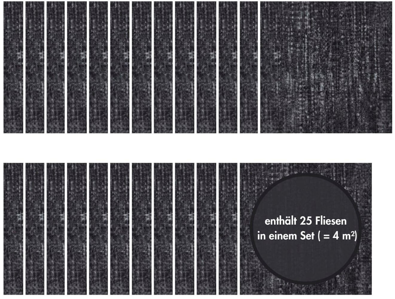 Andiamo Teppichfliese »Paris Nadelfilz«, quadratisch, 4 mm Höhe, 40x40 cm, selbstklebend, robust & strapazierfähig, 25 Stück (4 qm)