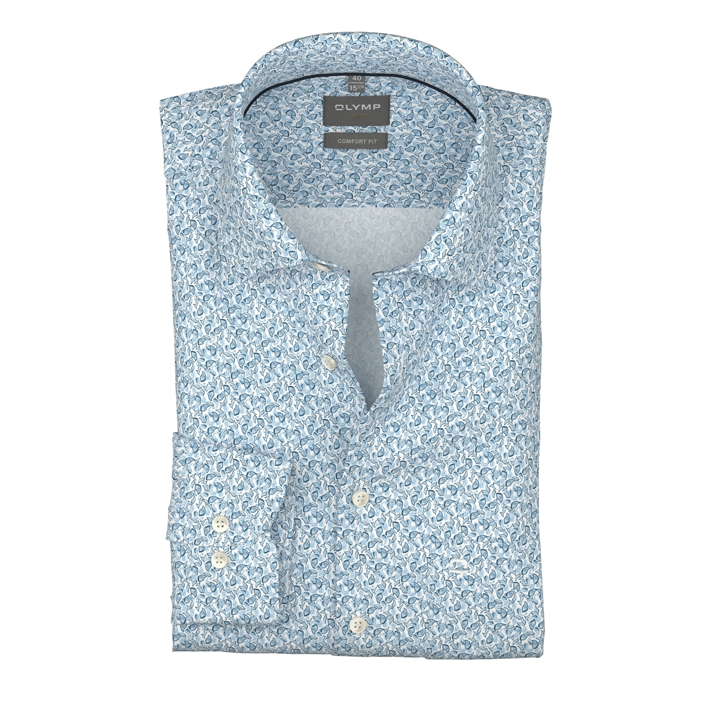 OLYMP Chemise à manches longues »Luxor« comfort fit, Businesshemd, New-Kentkragen