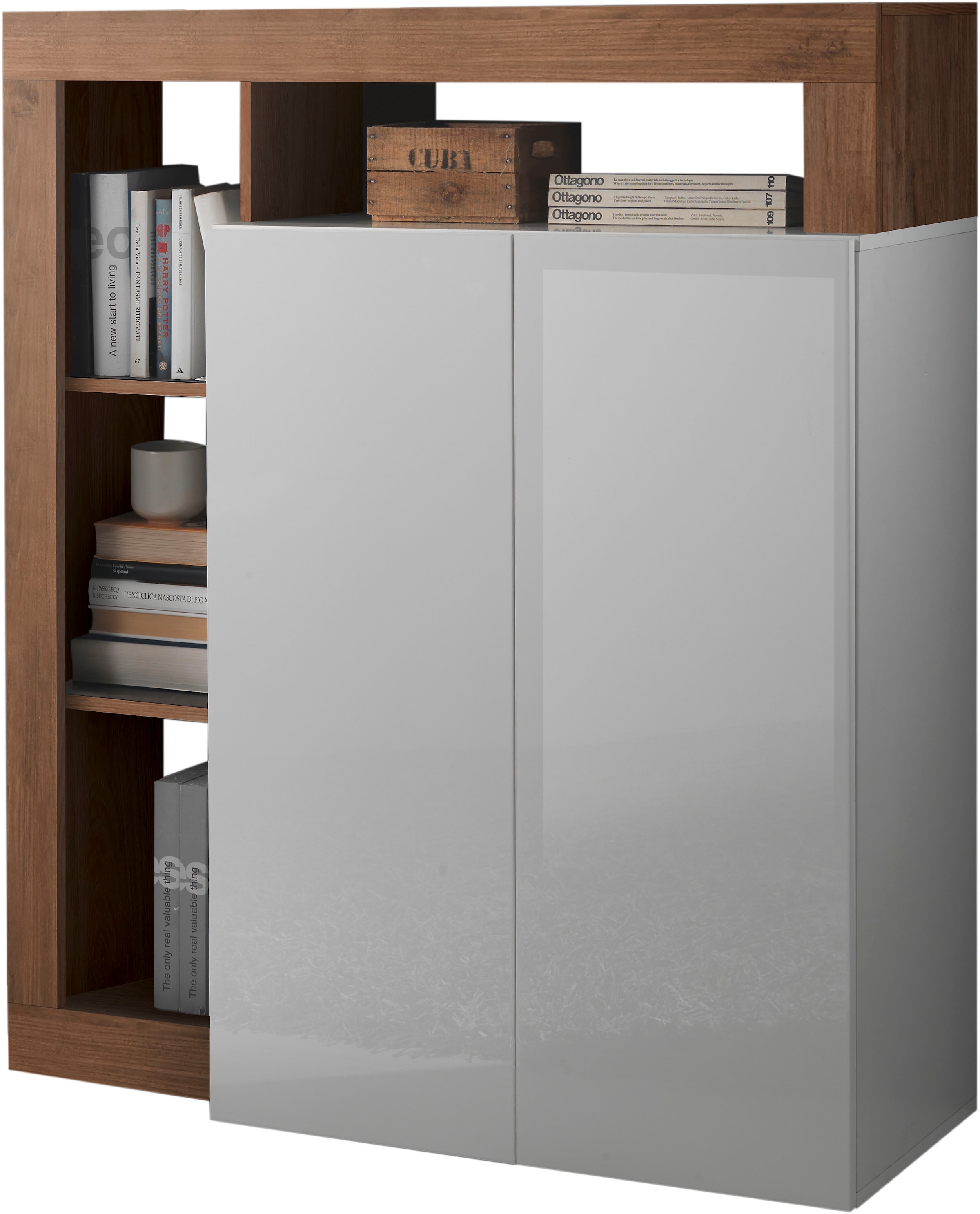 INOSIGN Highboard »Hamburg«, Breite 108 cm