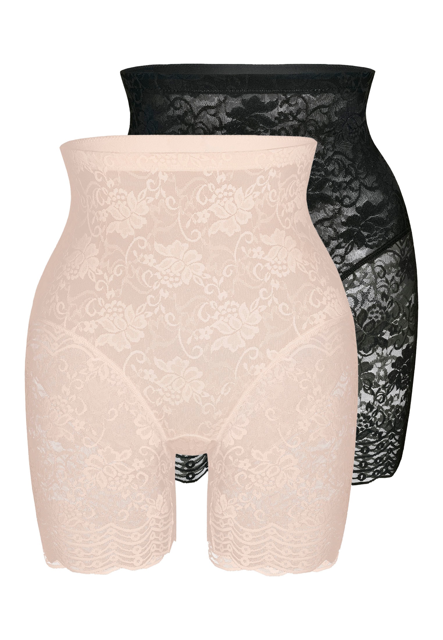 Image of Sassa Miederhose "Functional Lace" 2er Pack, mit Spitzeneinsatz