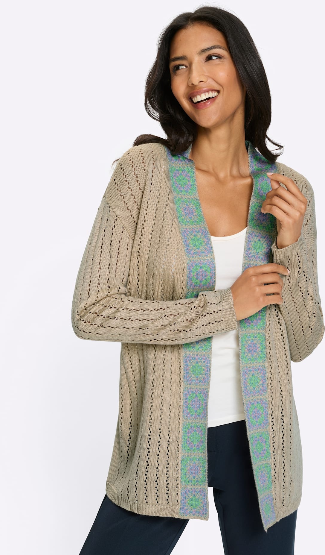 Classic Basics Strickjacke