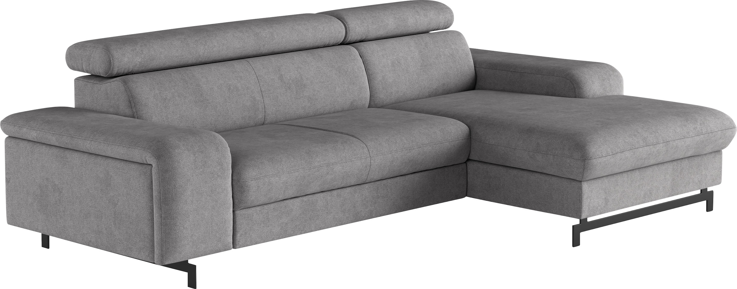 COTTA Ecksofa »Emma L-Form«, mit Kopfteilverstellung, wahlweise mit Bettfunktion & Bettkasten