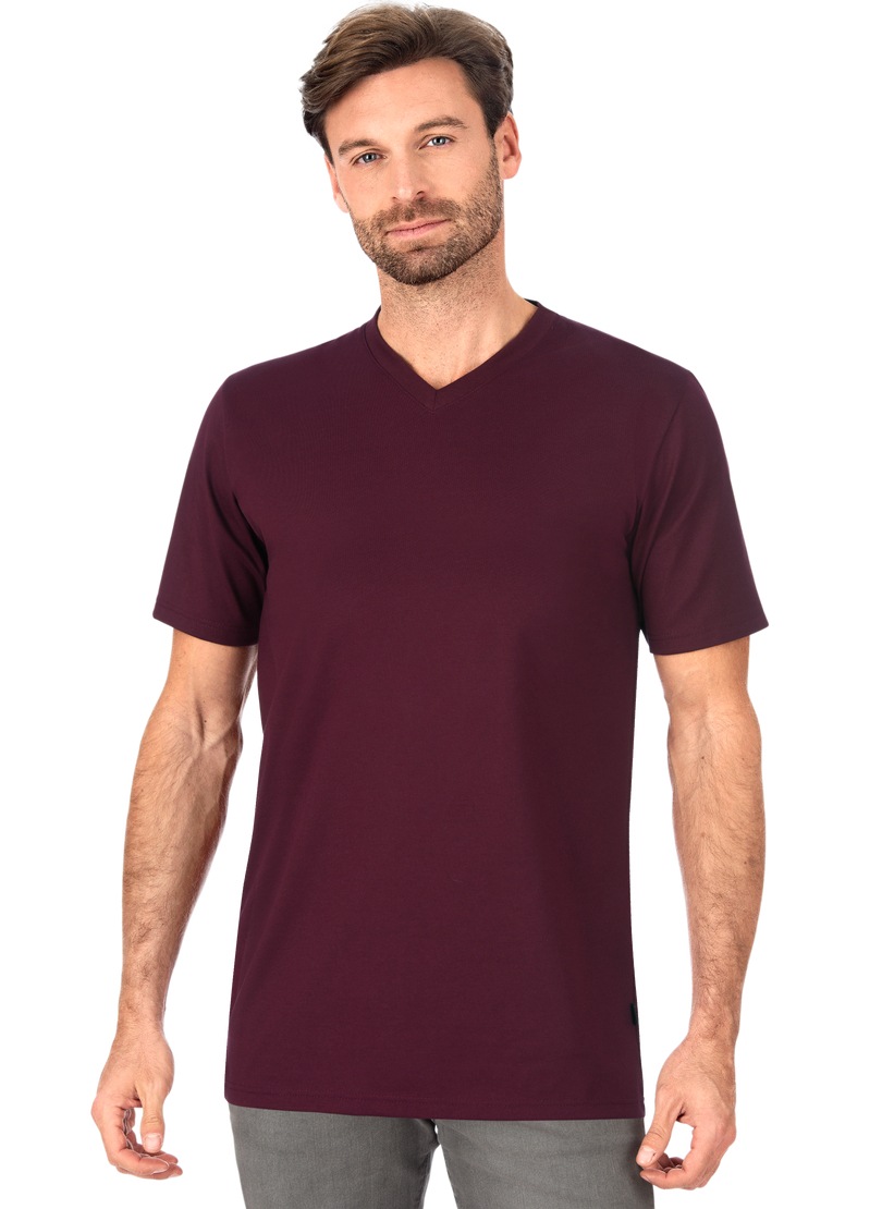 ♕ Trigema T-Shirt »TRIGEMA versandkostenfrei auf DELUXE V-Shirt Baumwolle«