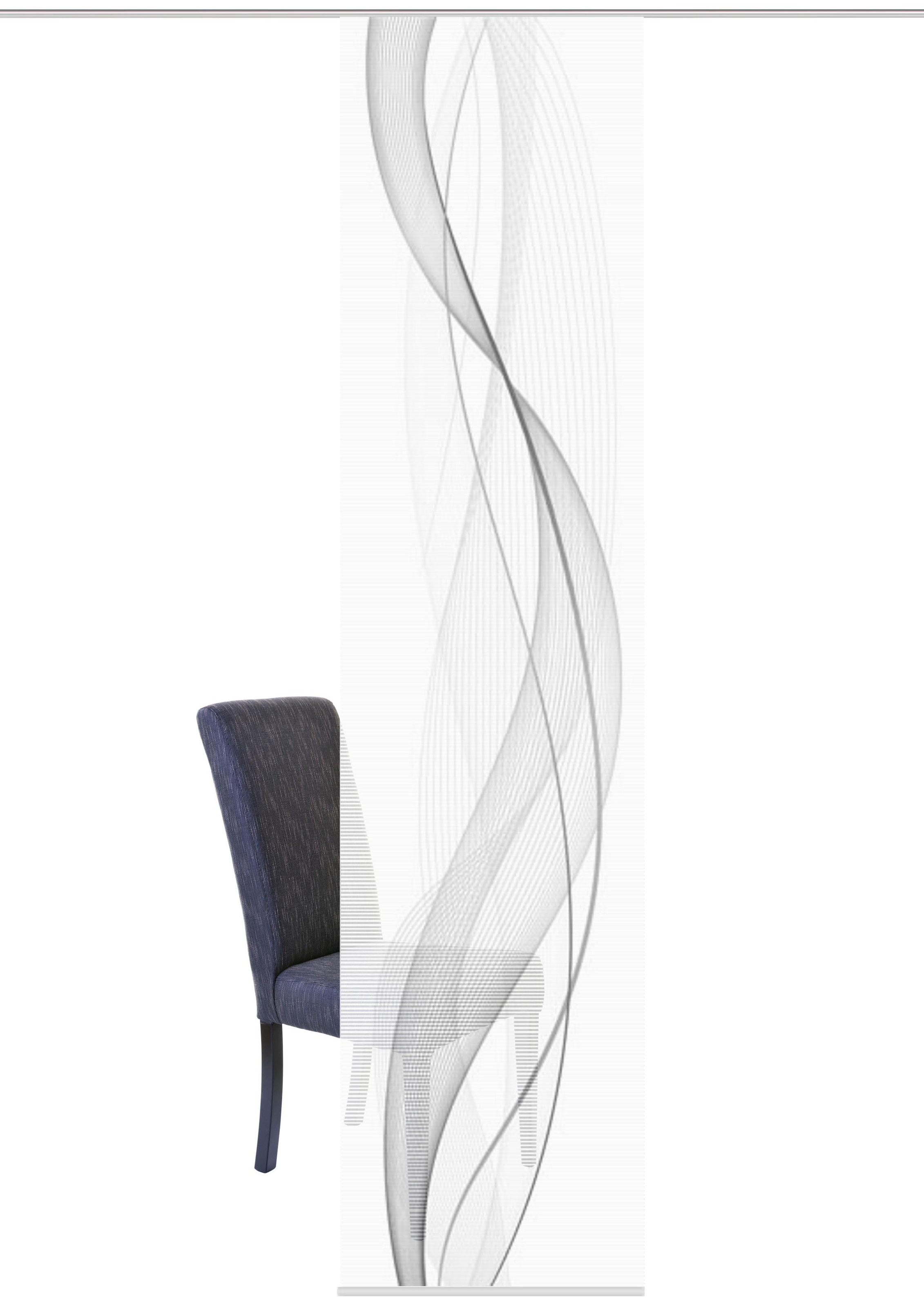 Image of Vision S Schiebegardine "HEIGHTS" Paneelwagen 1 Stk. tlg. HxB: 260x60, Schiebevorhang Bambusoptik Digitaldruck