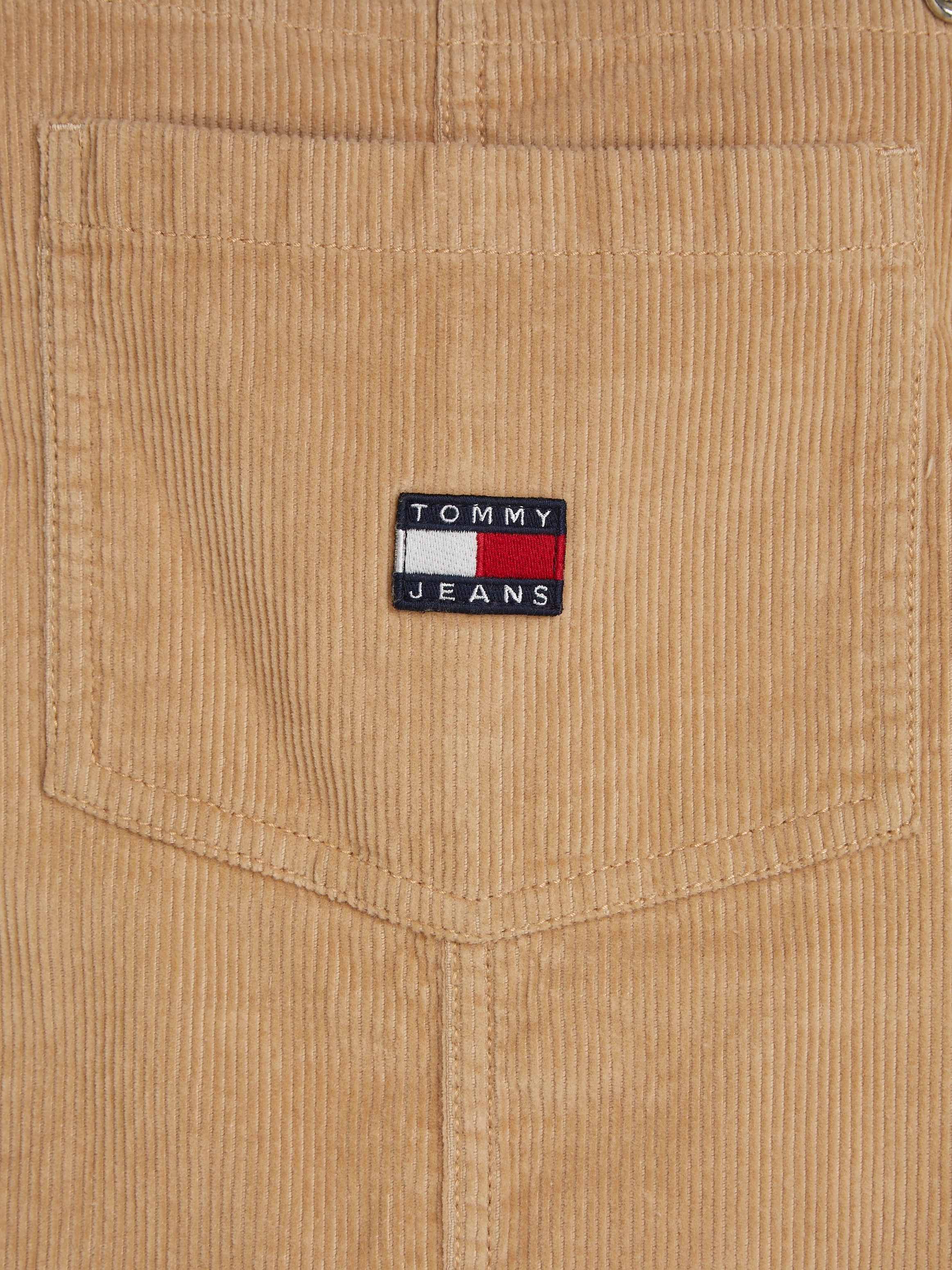 Tommy Jeans Shirtkleid »TJW CORD PINAFORE DRESS«, mit Tommy Jeans Markenlabel