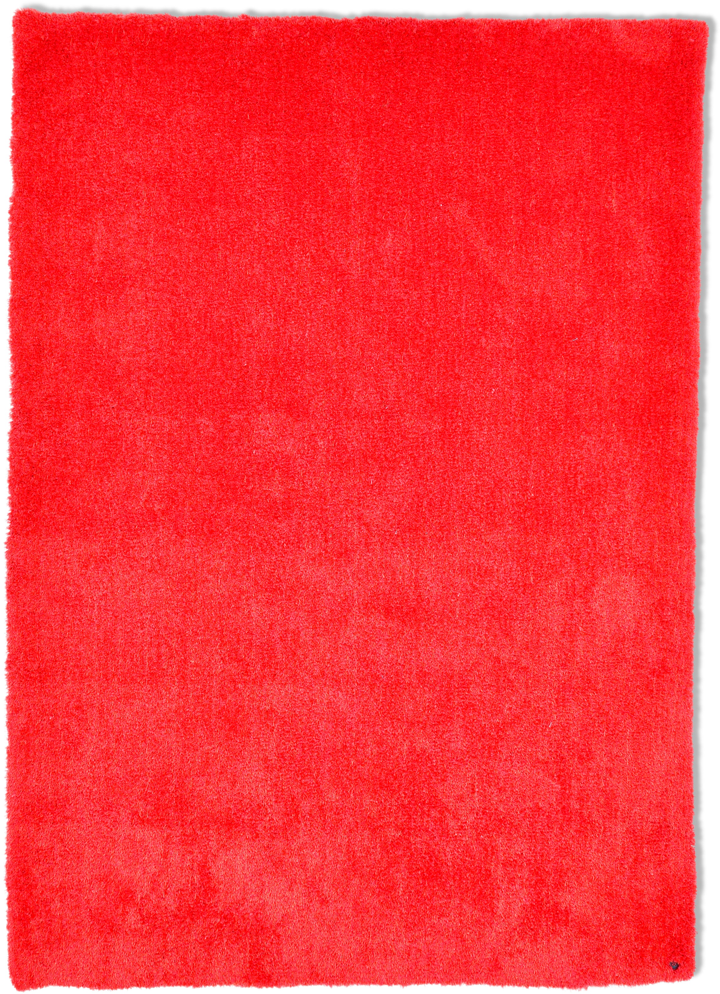 TOM TAILOR HOME Hochflor-Teppich »Soft«, rechteckig, 35 mm Höhe, handgetuftet, Uni-Farben, super weich und flauschig