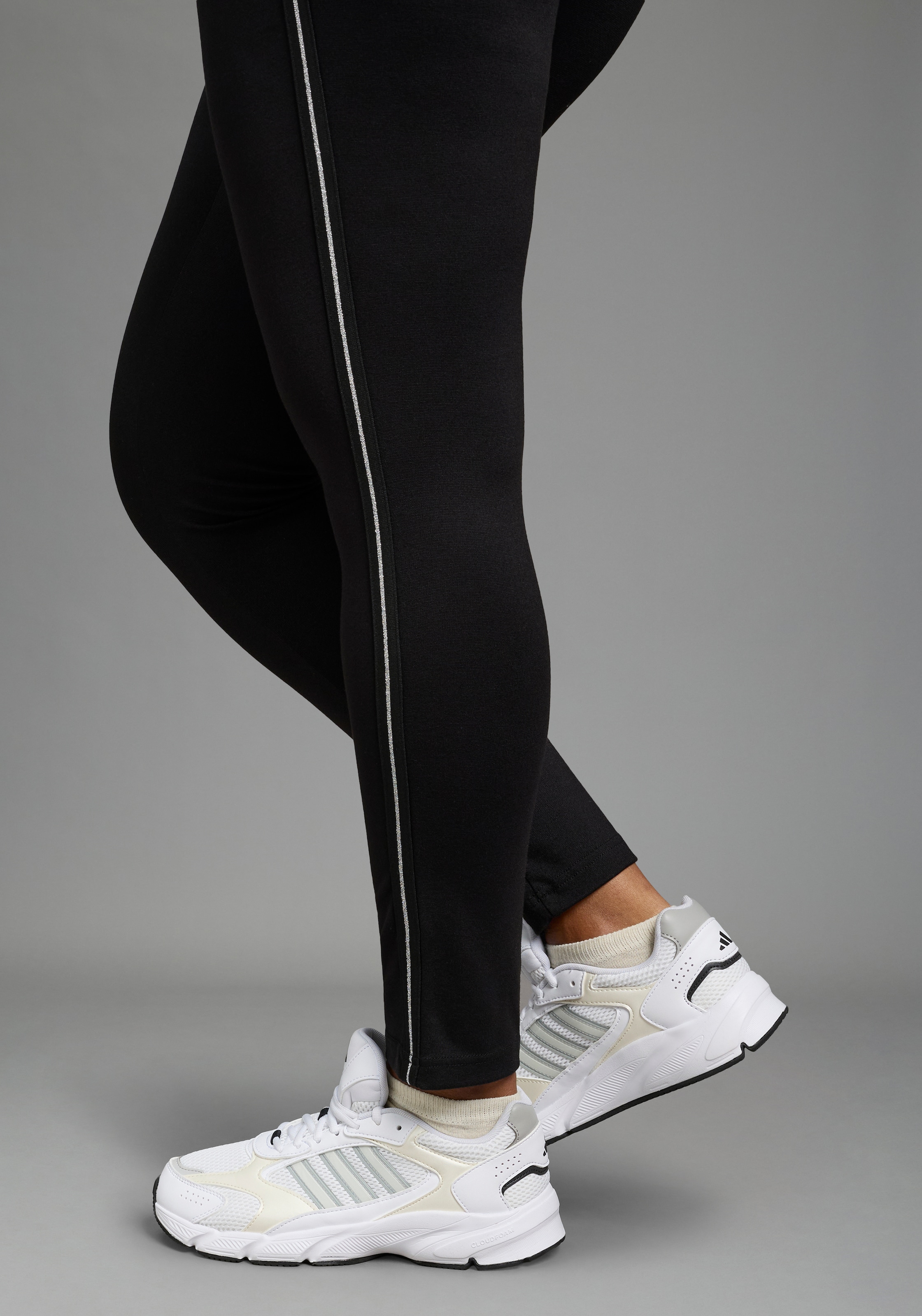 Laura Scott CURVE Pantalon en jersey »Grosse Grössen«  avec couture de selle au dos pour un bon ajustement