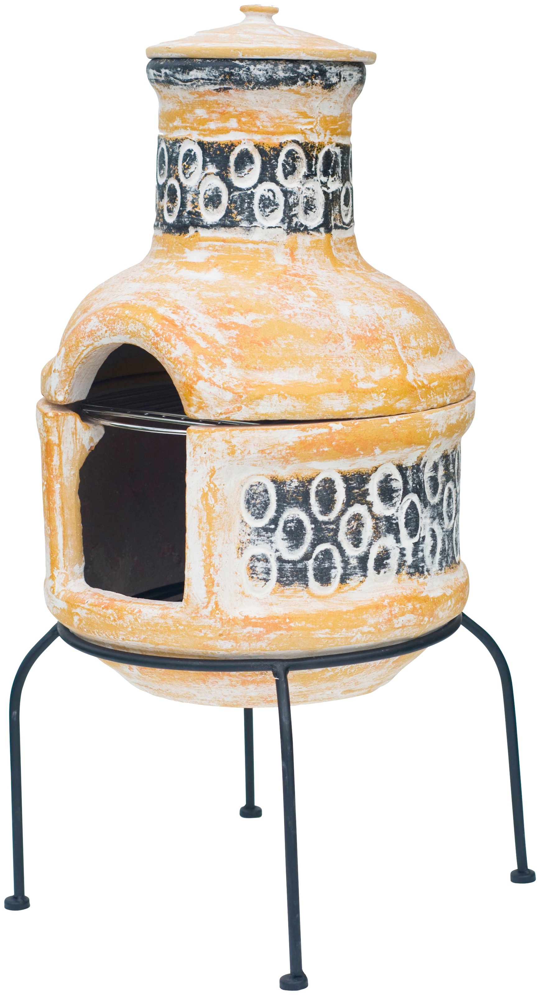 Buschbeck Grillkamin »Mexiko-Grill-Kamin Circle«, BxTxH: 36x36x50 cm