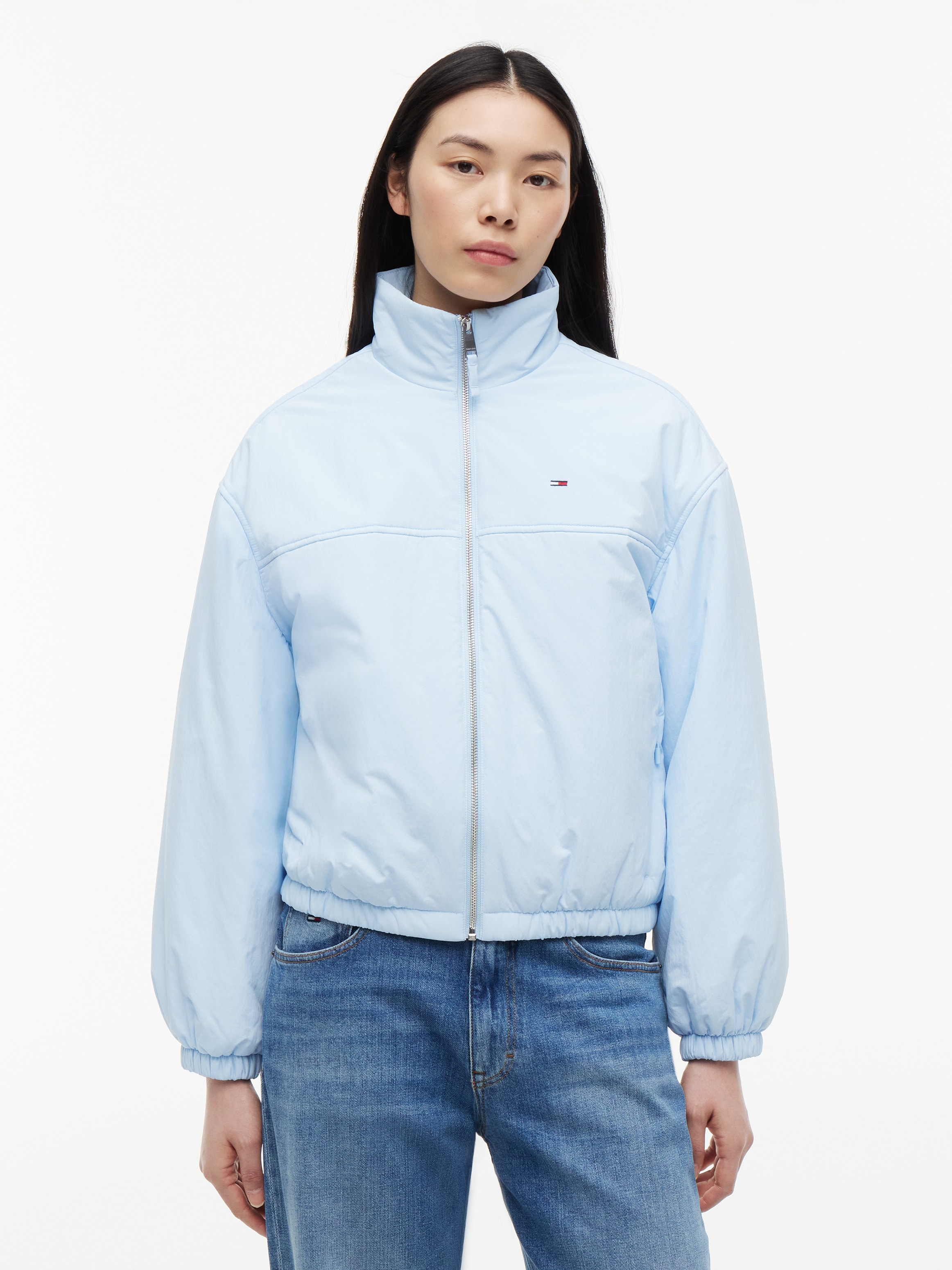 Image of Tommy Jeans Blouson "TJW PADDED HIGH NECK JACKET" Kunstfaser
