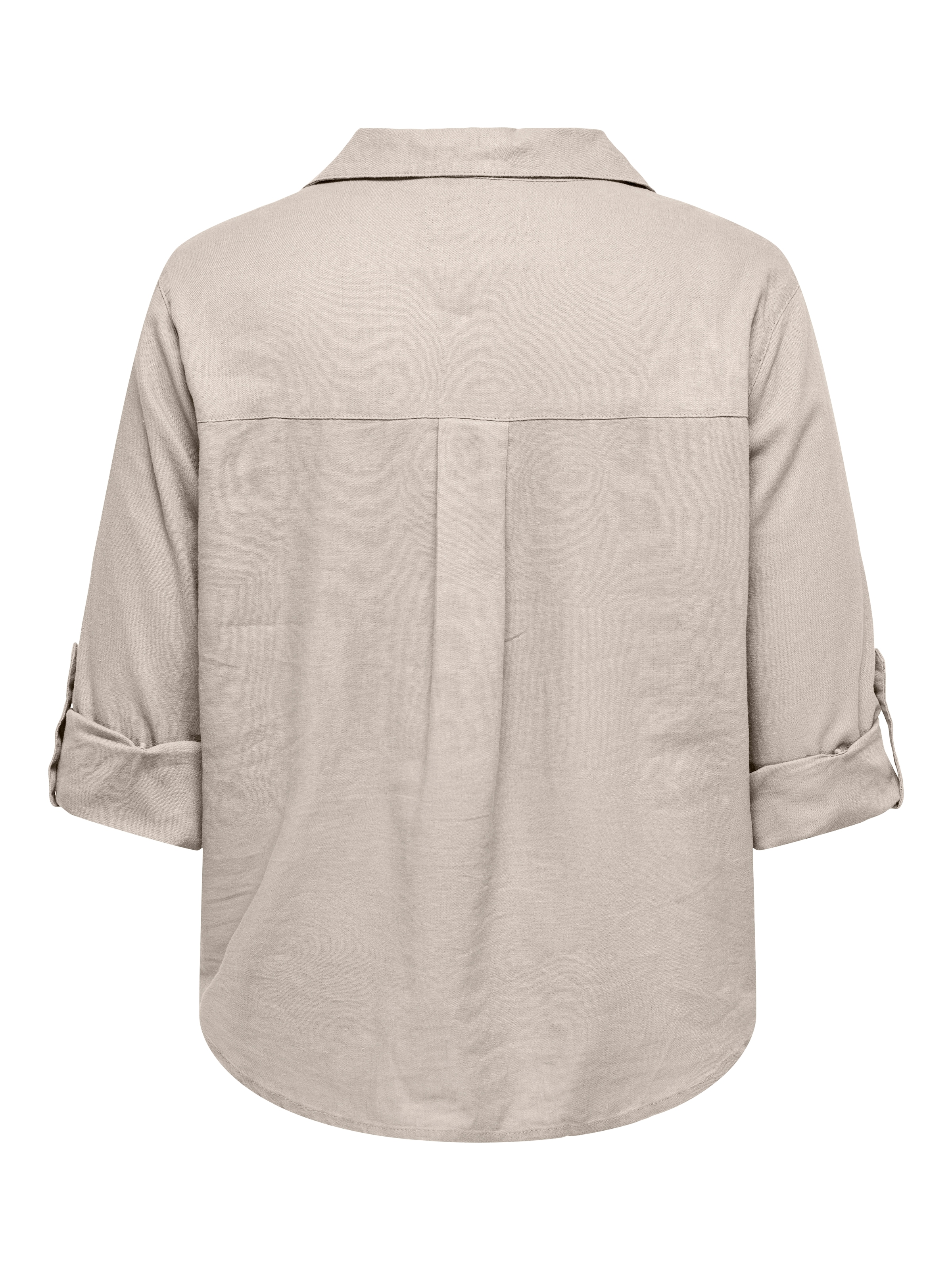 ONLY CARMAKOMA Langarmbluse »CARYASMIN-CARO L/S LINEN SHIRT PNT«