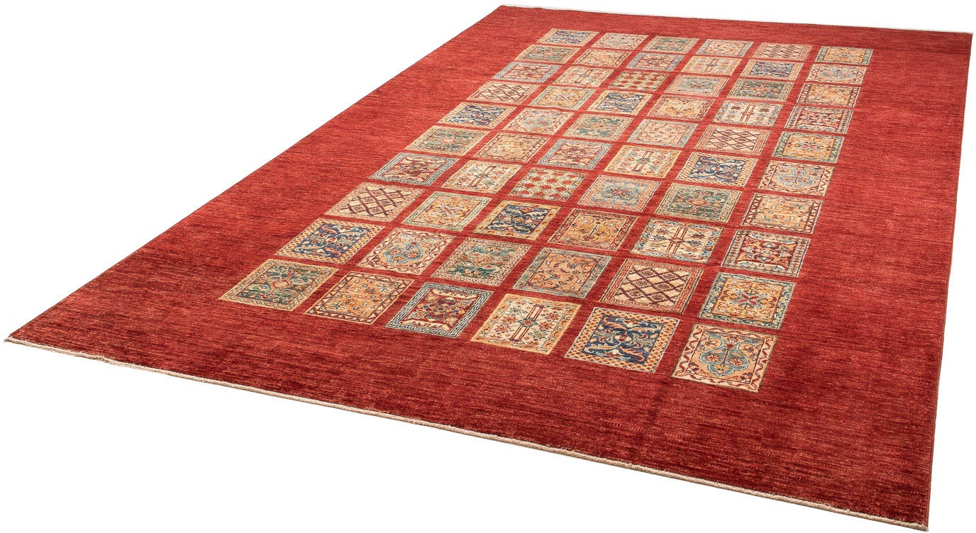 Image of morgenland Orientteppich »Ziegler - 303 x 204 cm - dunkelrot«, rechteckig, 6 mm Höhe, Wohnzimmer, Handgeknüpft, Einzelstück mit Zertifikat bei Ackermann Versand Schweiz