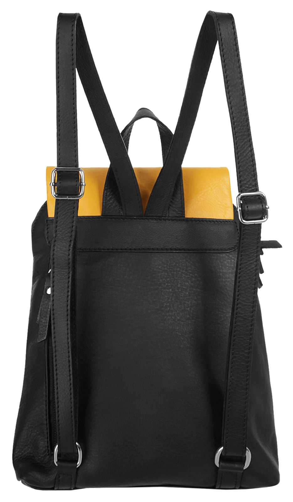 Cluty Cityrucksack echt Leder, Made in Italy