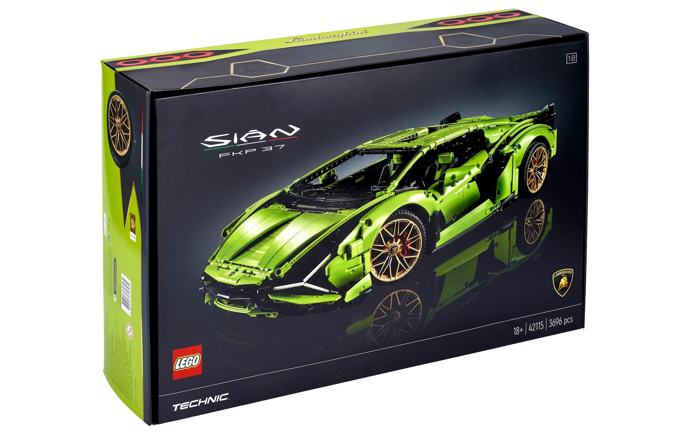 Spielbausteine »Technic Lamborghini Sián FKP 37 (42115)«, (3696 St.)