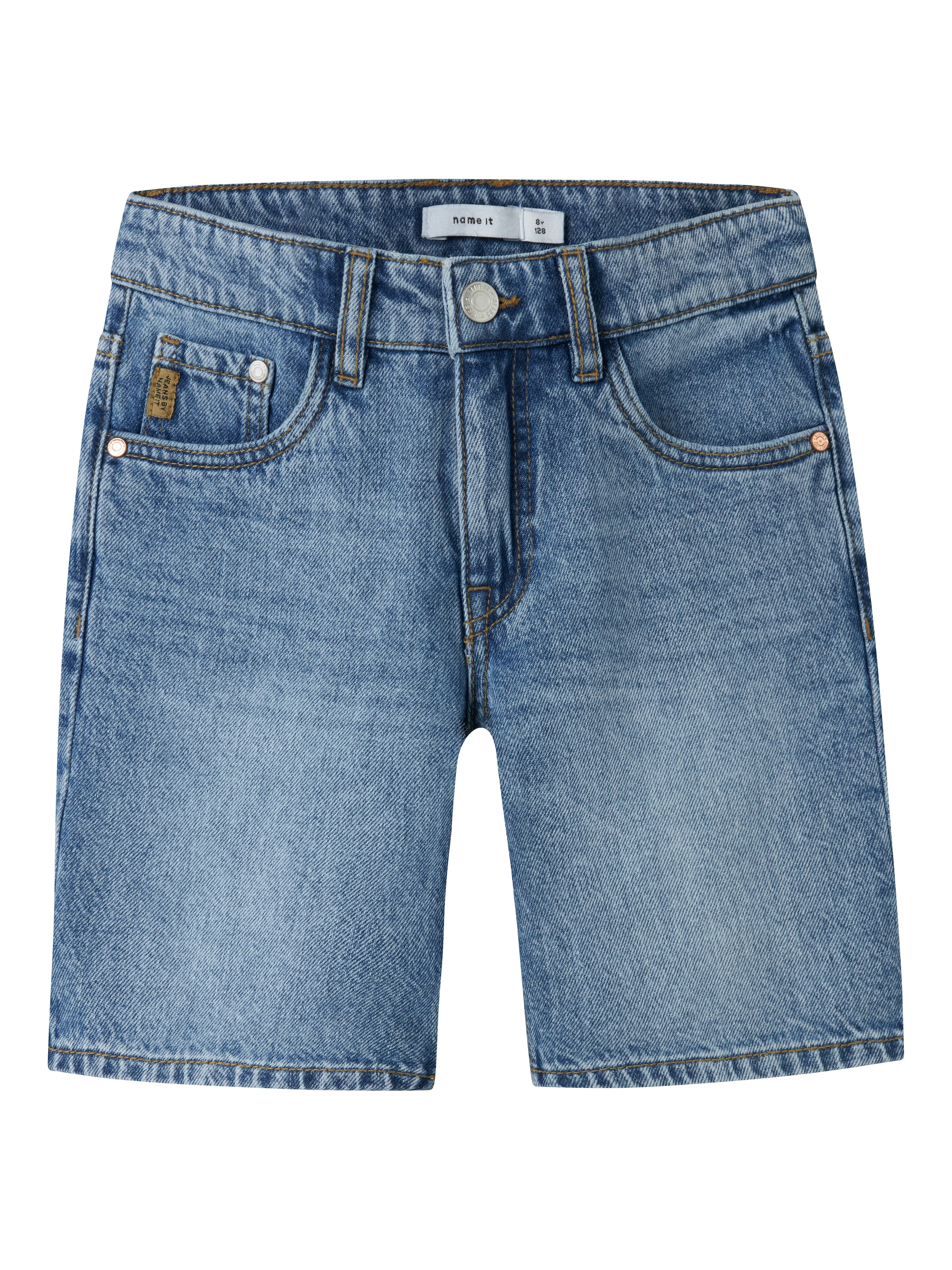 Image of Name It Jeansshorts "NKMRYAN REG L DNM SHORTS 6750-DM NOOS" Baumwolle