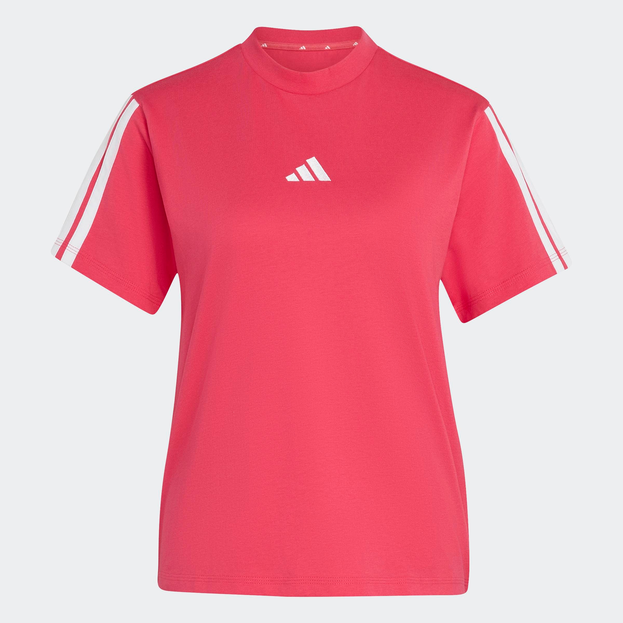 adidas Sportswear T-shirt »W 3S SJ T B« classiques 3 bandes sur les manches, sans fermeture