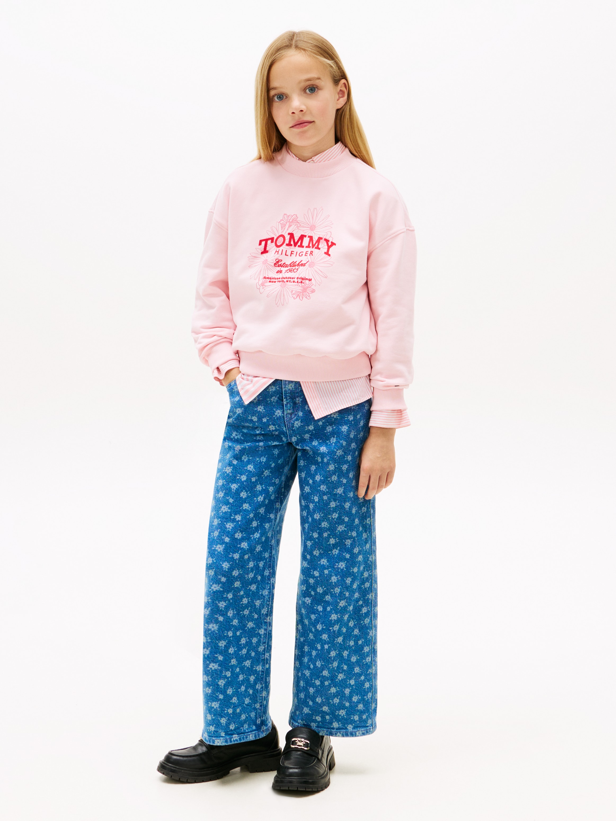 Tommy Hilfiger Sweatshirt , Regular fit, Kinder bis 16 Jahre
