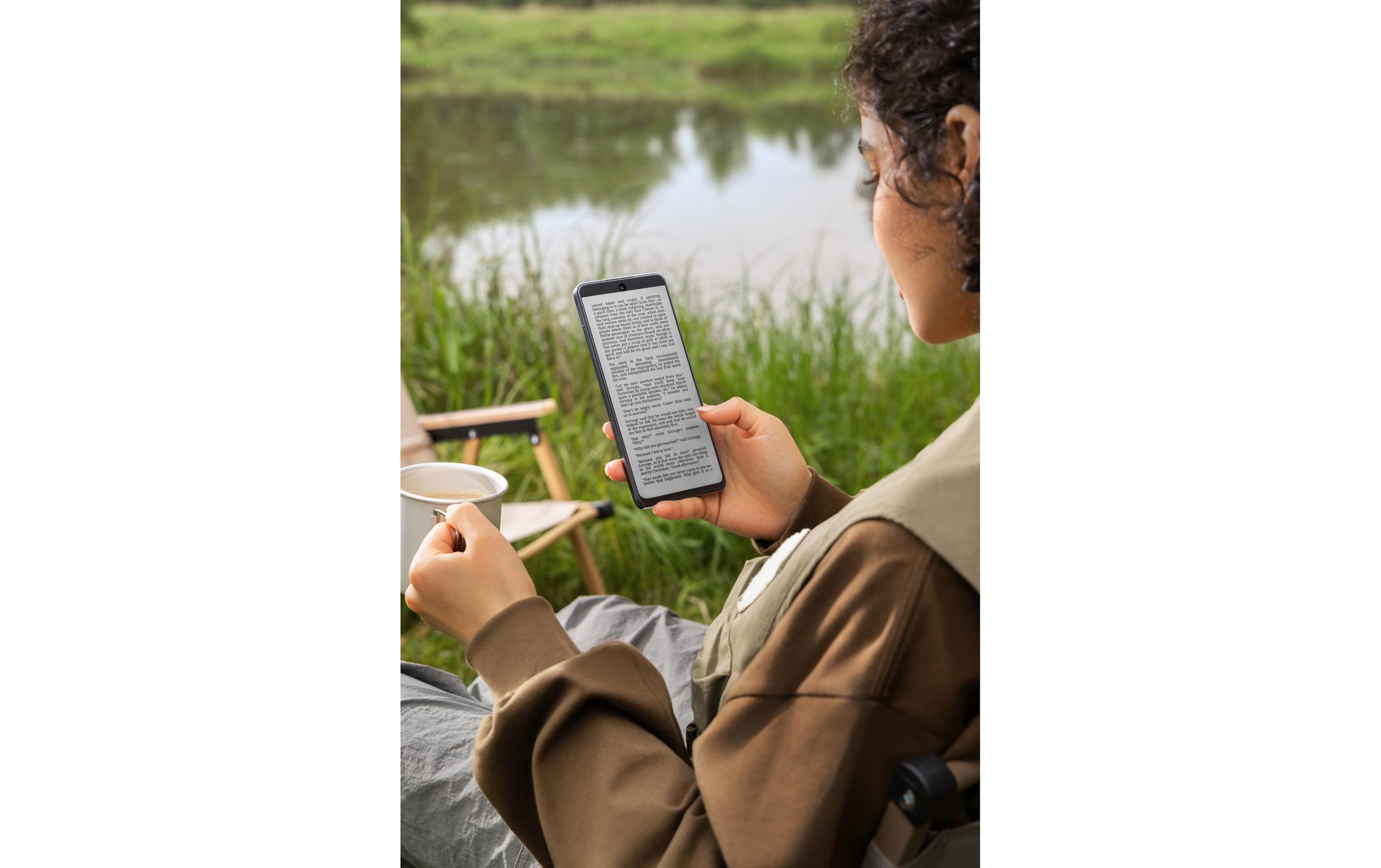 TCL Smartphone »50 NXTPAPER 256 GB«, Grau, Schwarz