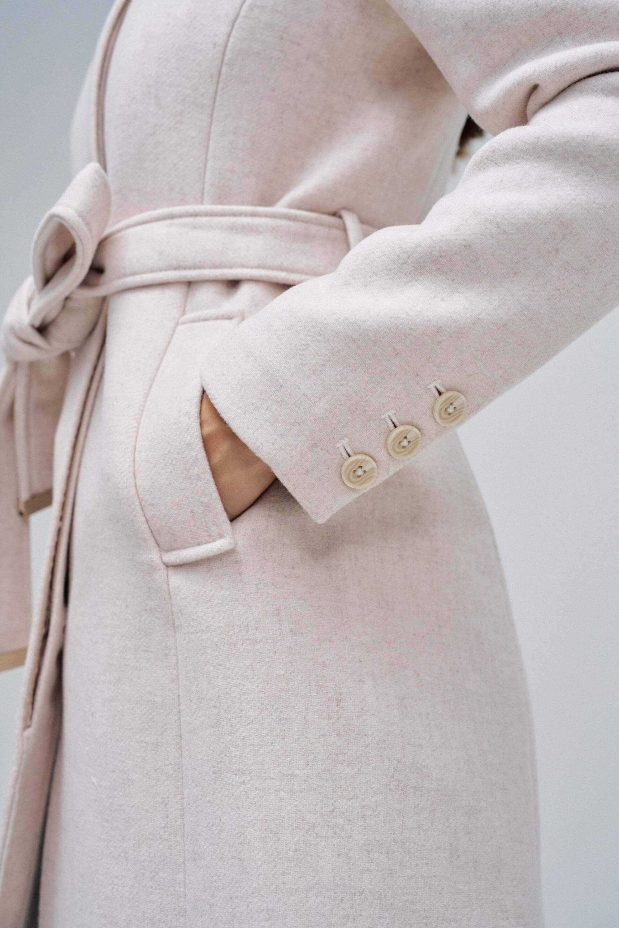 Salsa Wolljacke »Salsa Jeans Wollmantel The Reimagined Wool Coat«