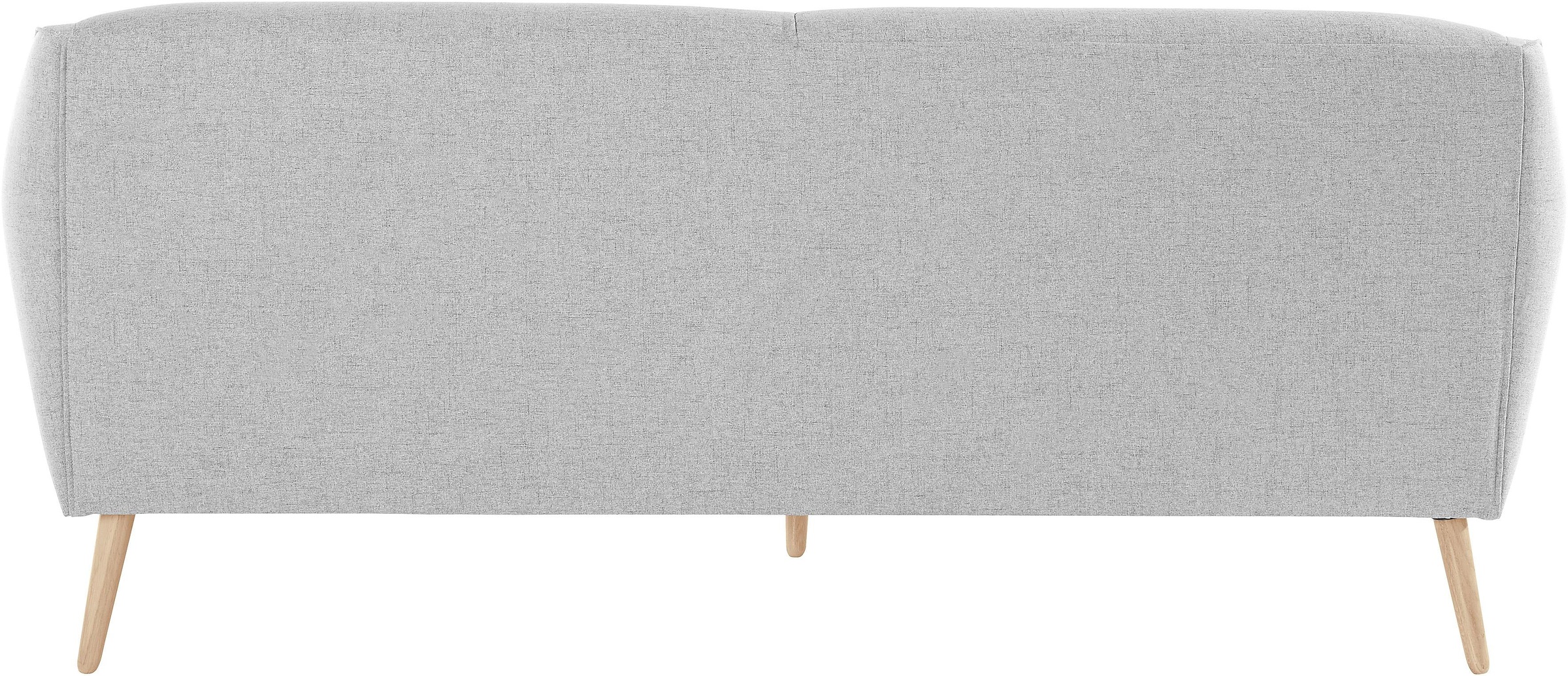 andas 3-Sitzer »Bille«, mit Naht im Rückenkissen und Eiche-Beinen, Design by Morten Georgsen