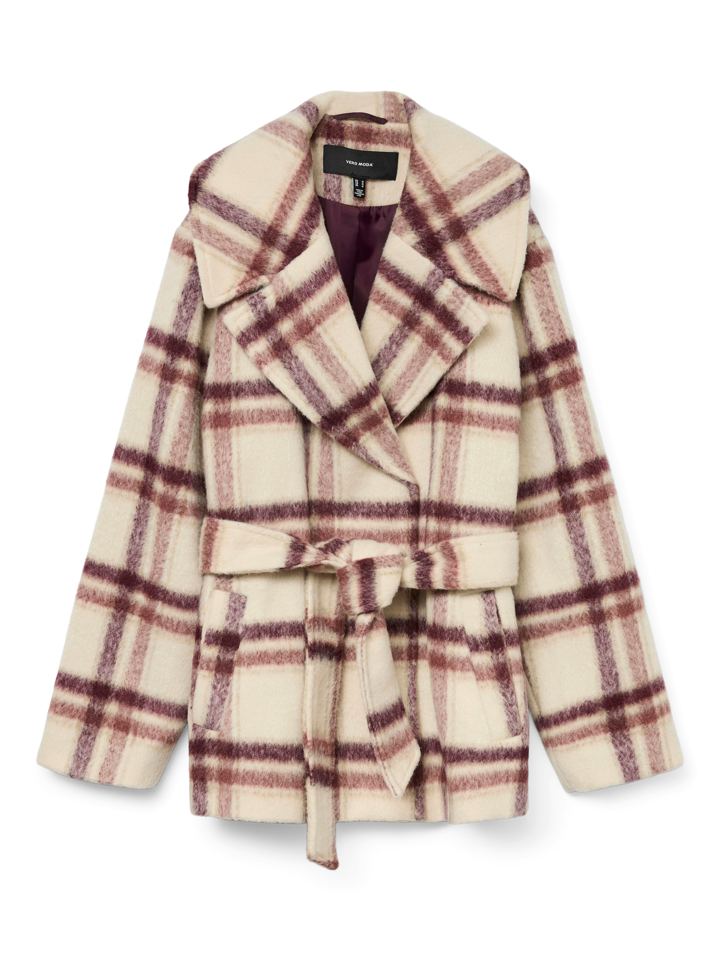 Vero Moda Kurzjacke »VMVERA SHIRLEY CHECK JACKET BOO«