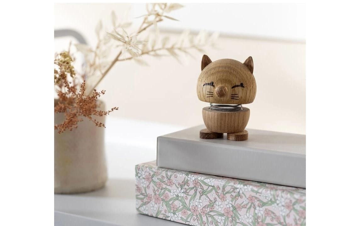 HOPTIMIST Figurine de décoration »Bumble Katze S, 5,5 x 5,9 x 7,3 cm«