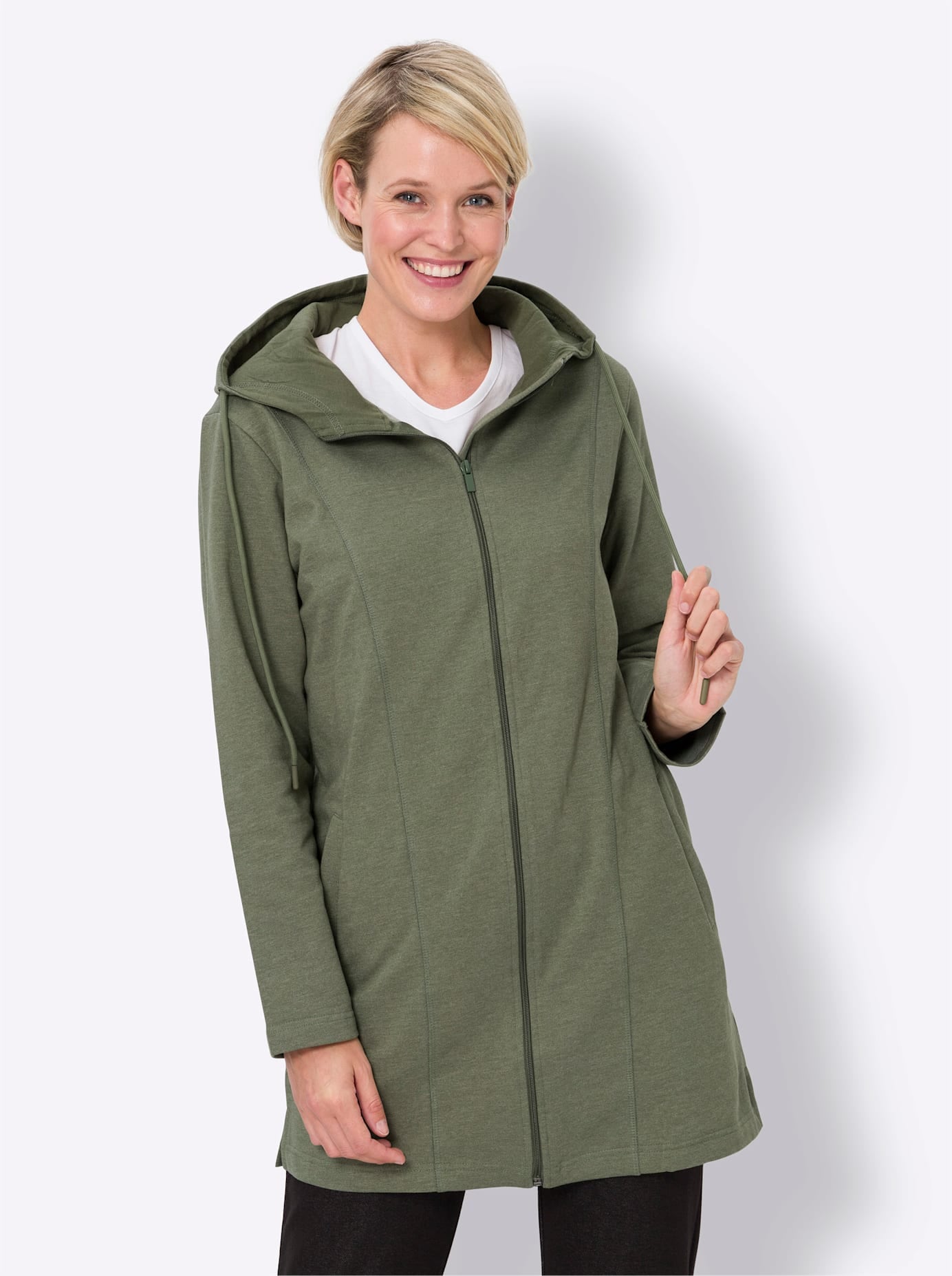 Kapuzensweatjacke