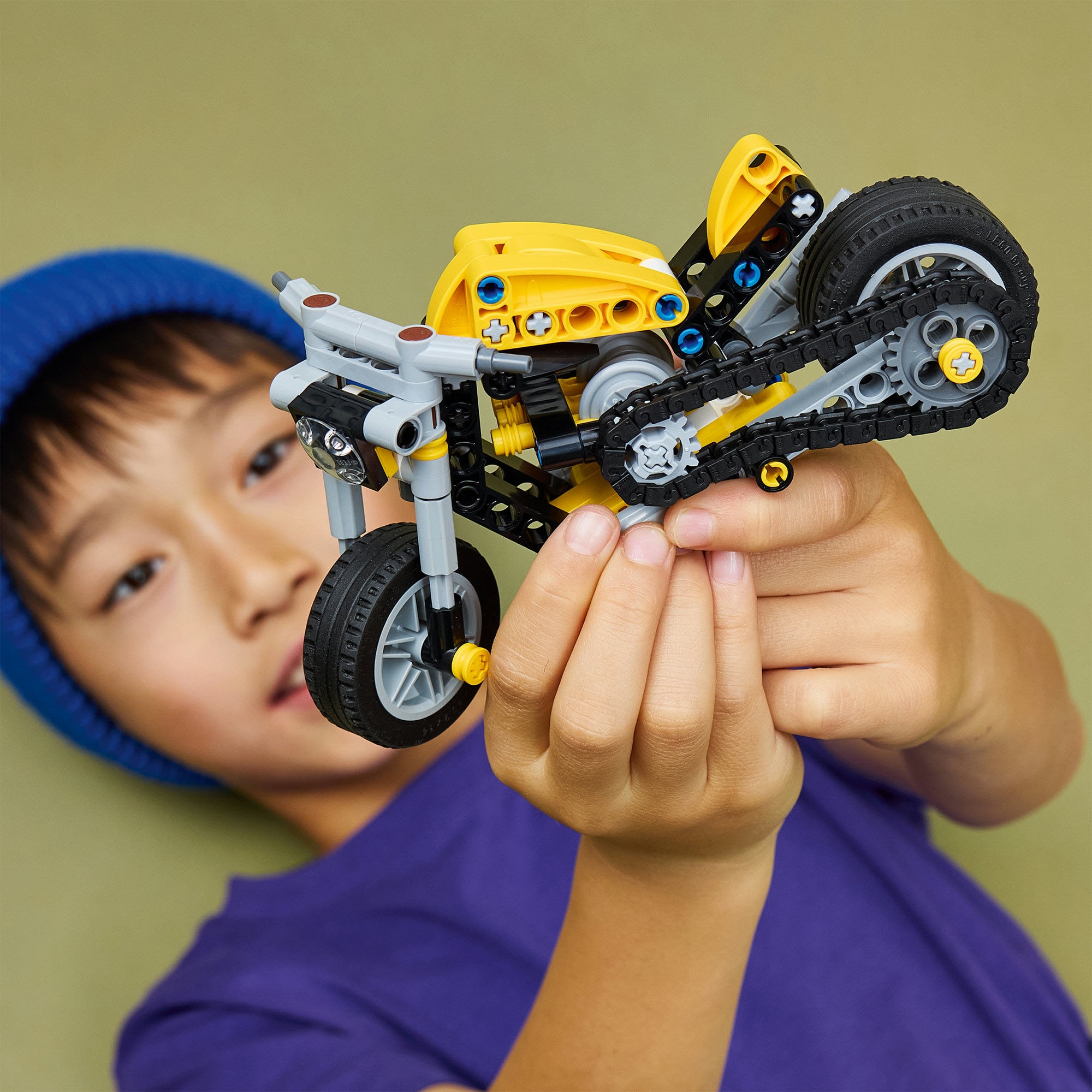 LEGO® Pions de construction »Gelbes Motorrad (42225), LEGO Technic«