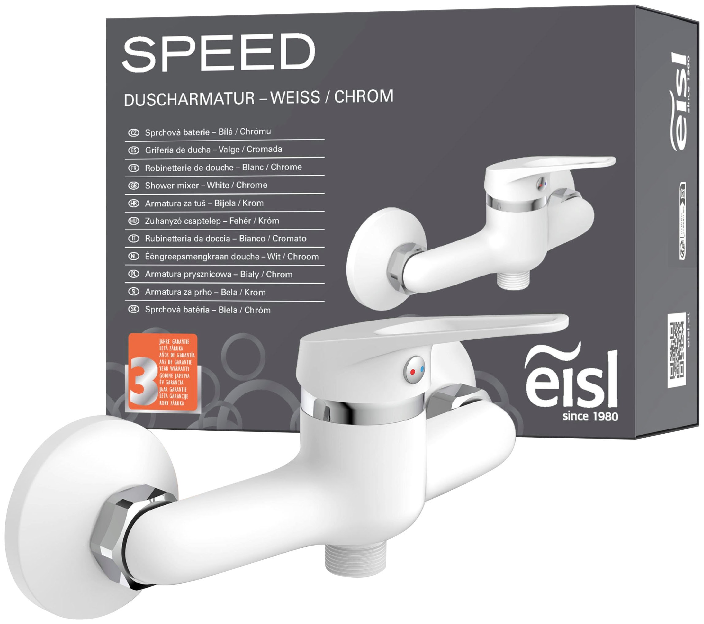 Eisl Robinetterie de salle de bain »3-teilige Serie SPEED« Ensemble,  silencieux, buse mixte de marque
