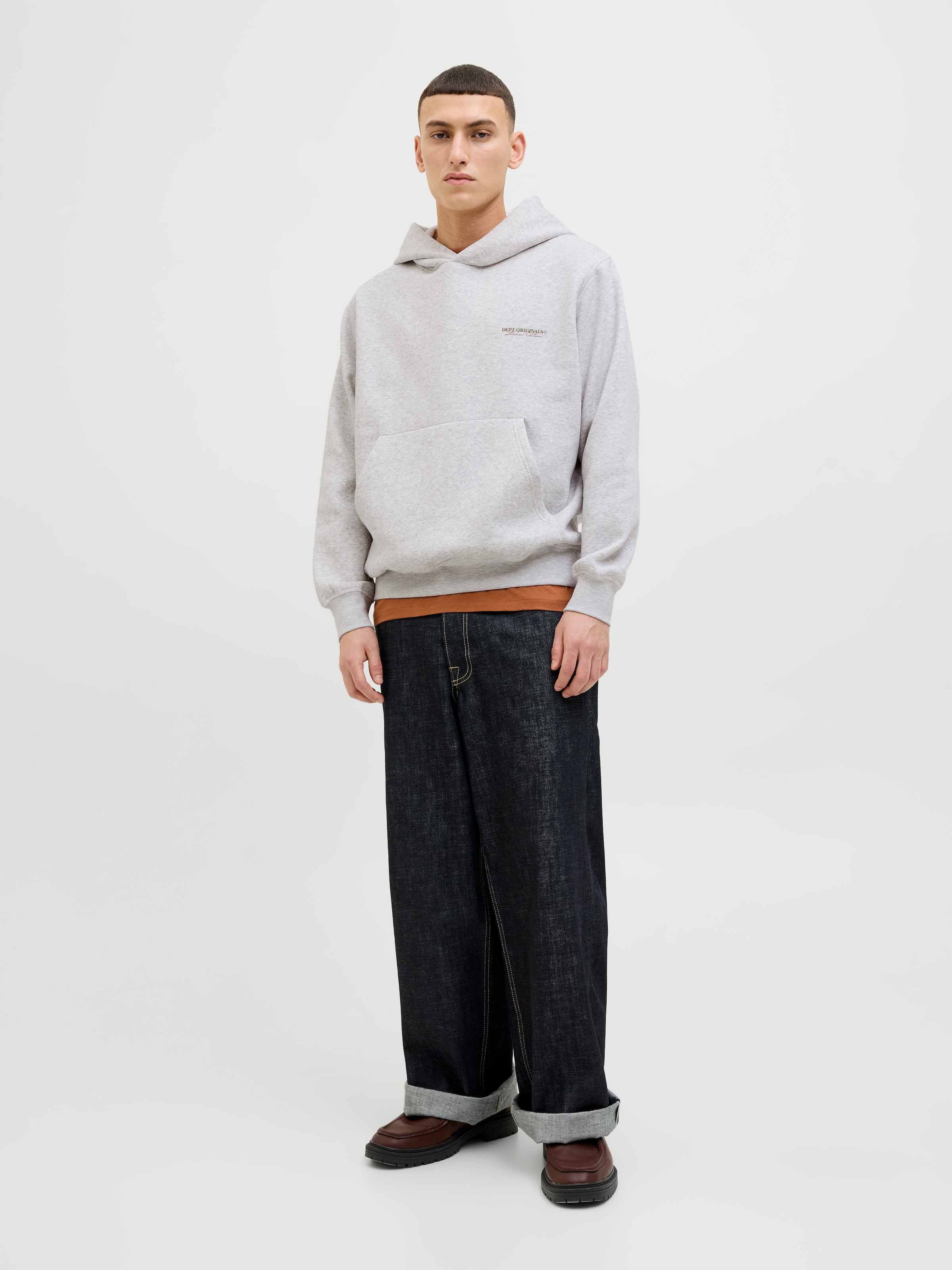Jack & Jones Kapuzensweatshirt »JORISLINGTON BACK SWEAT HOOD SN«