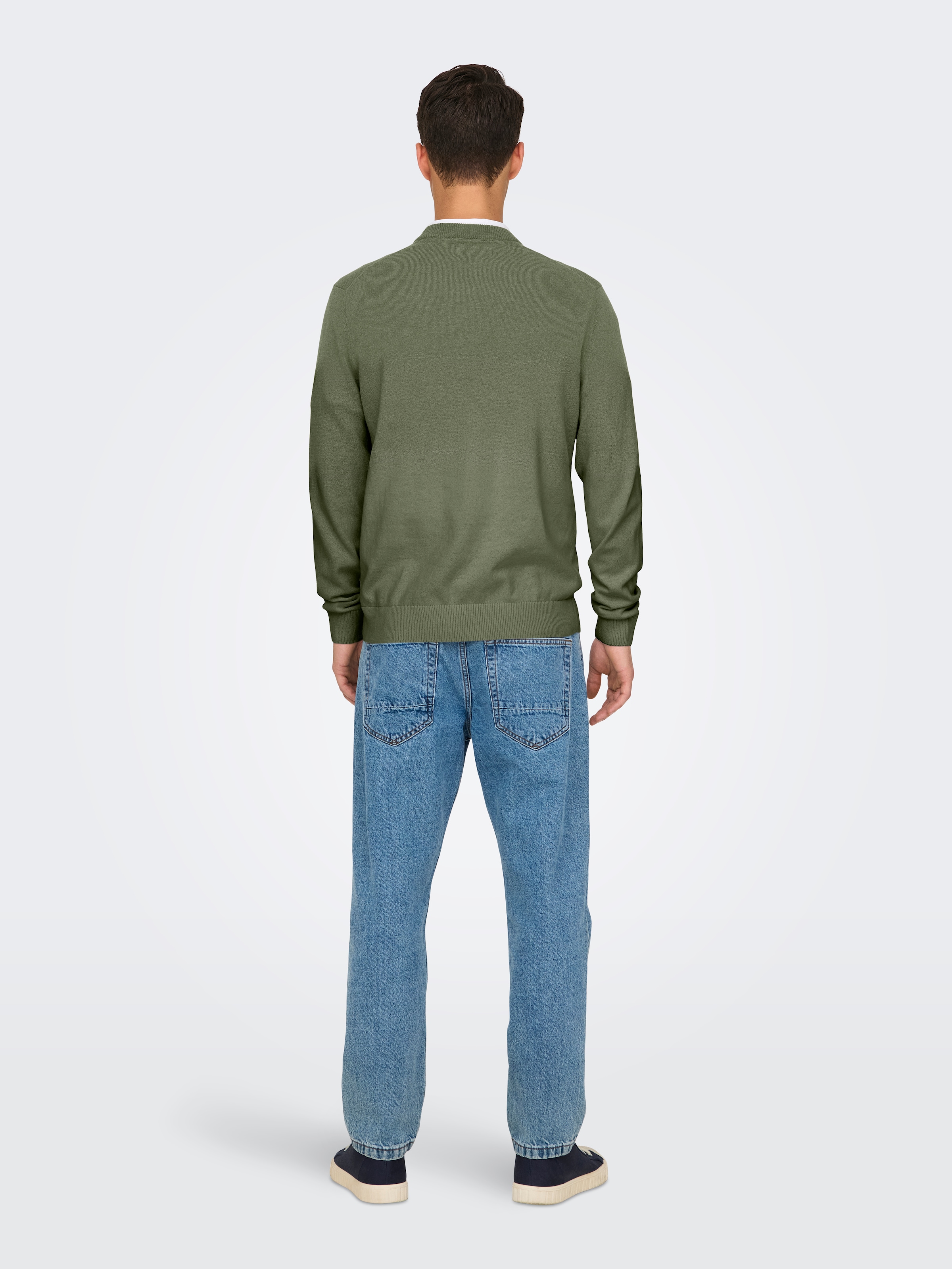 ONLY & SONS Pull à col rond »ONSREX LIFE REG 12 CREW KNIT«