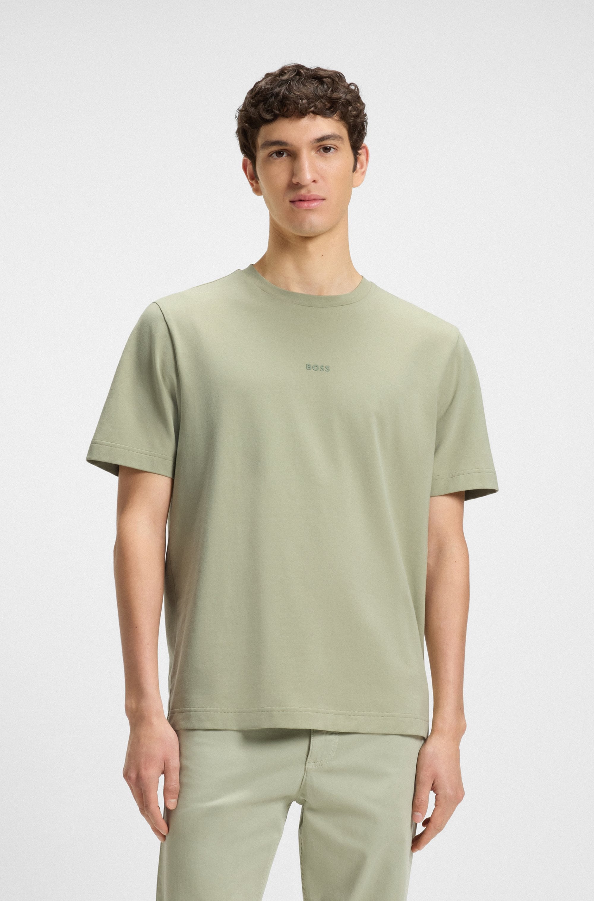 Image of BOSS ORANGE T-Shirt "TChup" mit Rundhalsausschnitt