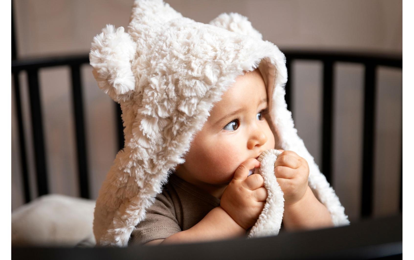  Couverture pour bébé »baby's only mit Ohren, Snow«