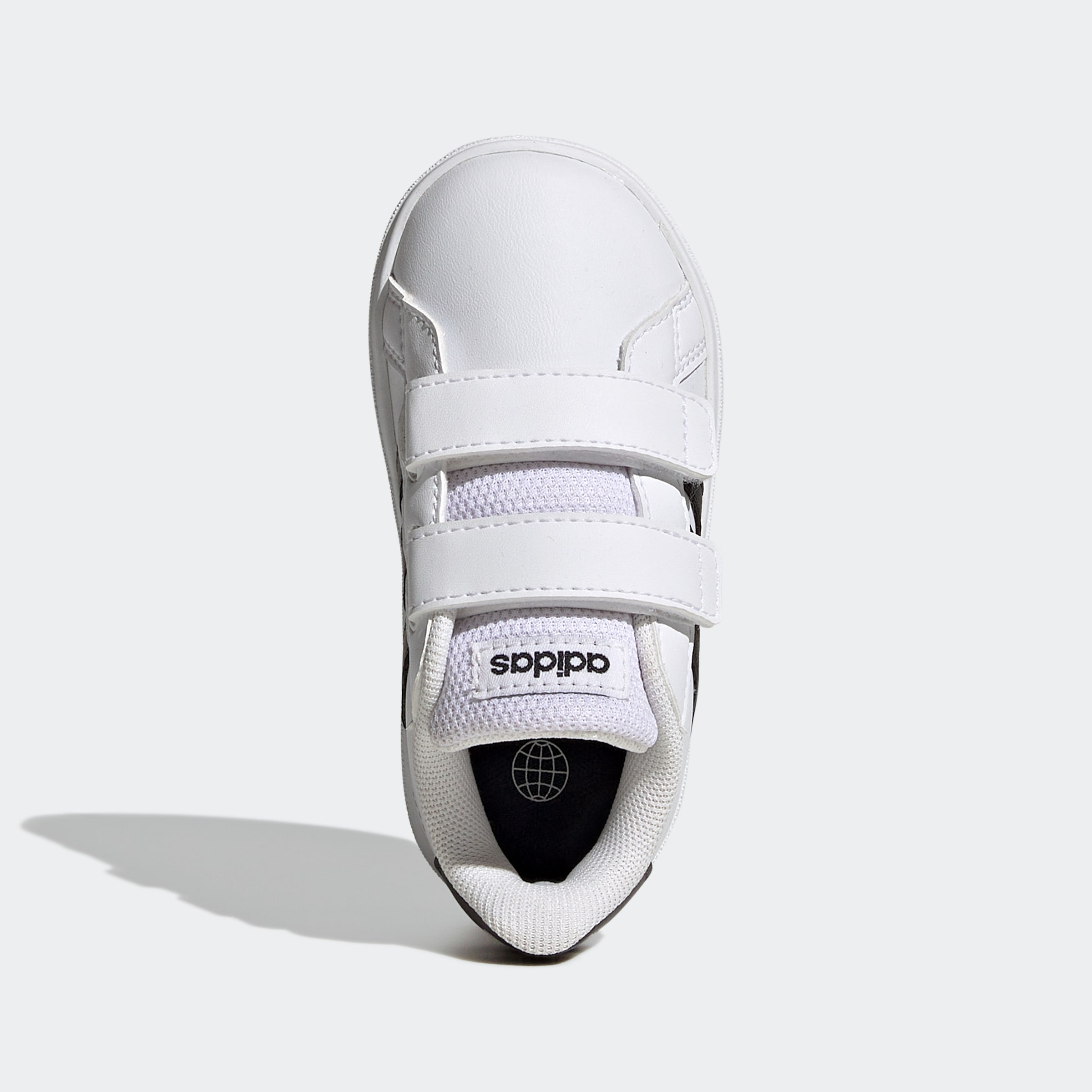 adidas Sportswear Sneaker »GRAND COURT LIFESTYLE HOOK AND LOOP«, für Kinder, Design auf den Spuren des adidas Superstar