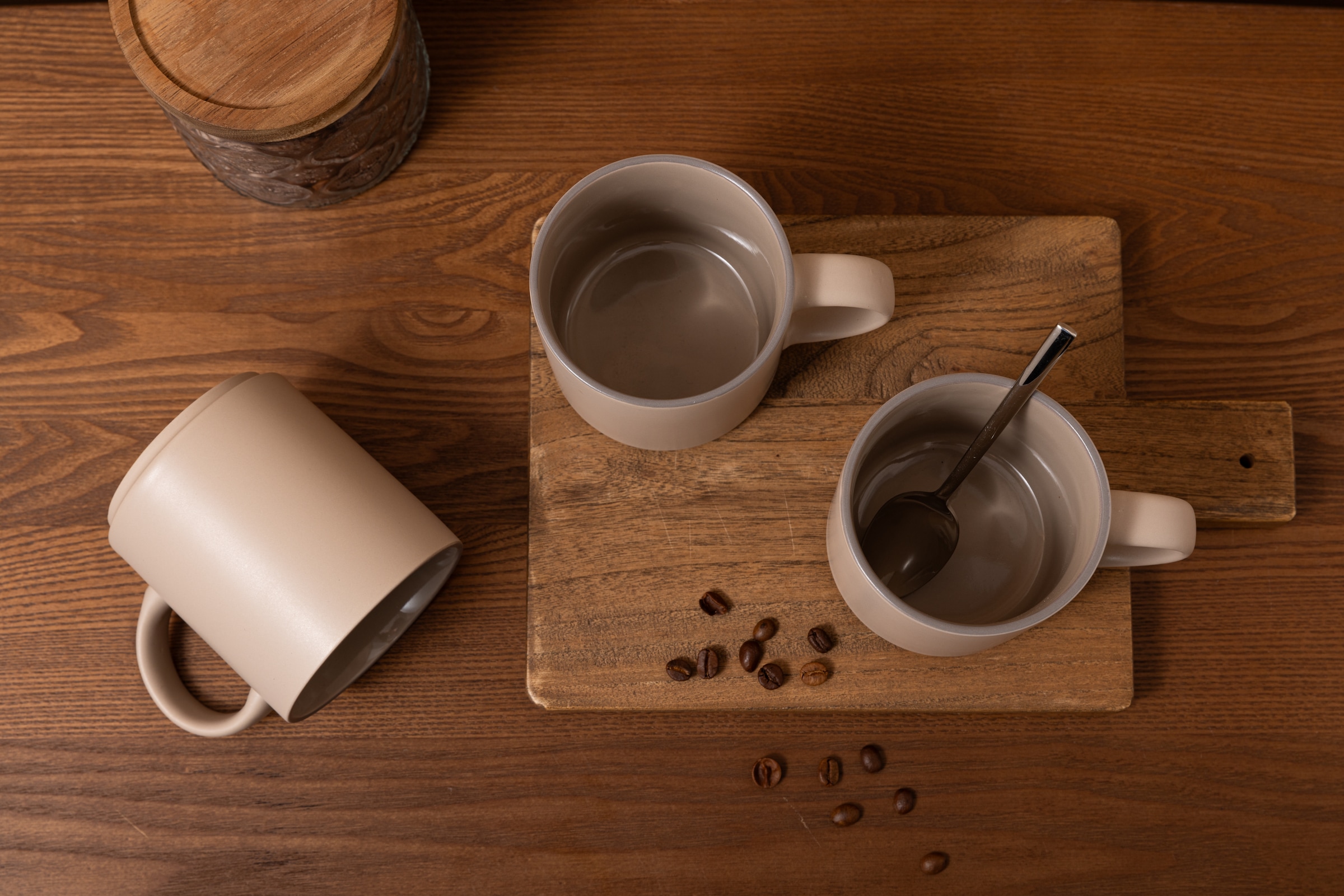 GOODproduct Becher »Kaffeebecher Ylvii, 6er Set« spülmaschinenfest und mikrowellengeeignet, 350 ml