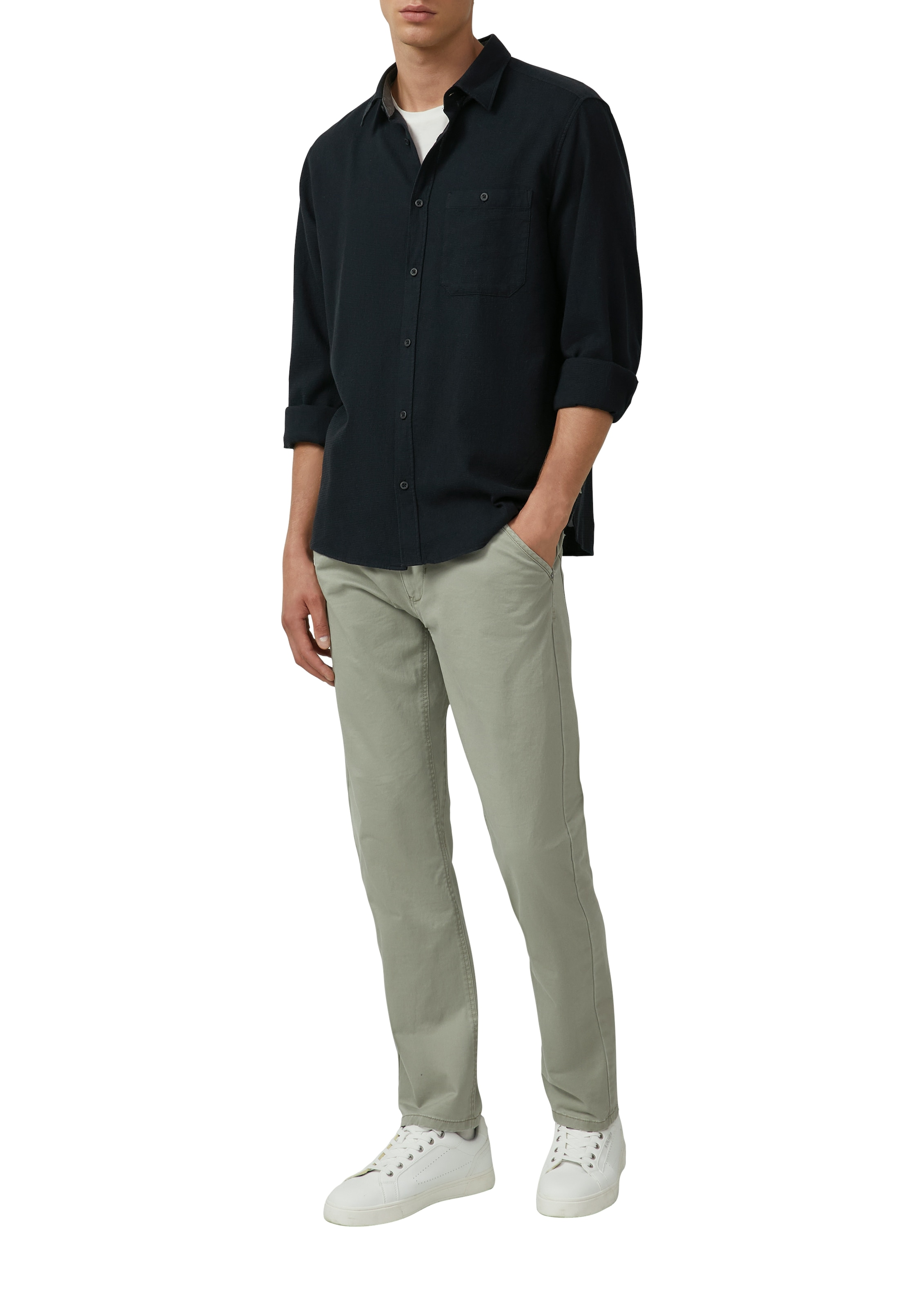 s.Oliver Chemise à manches longues mit Brusttasche