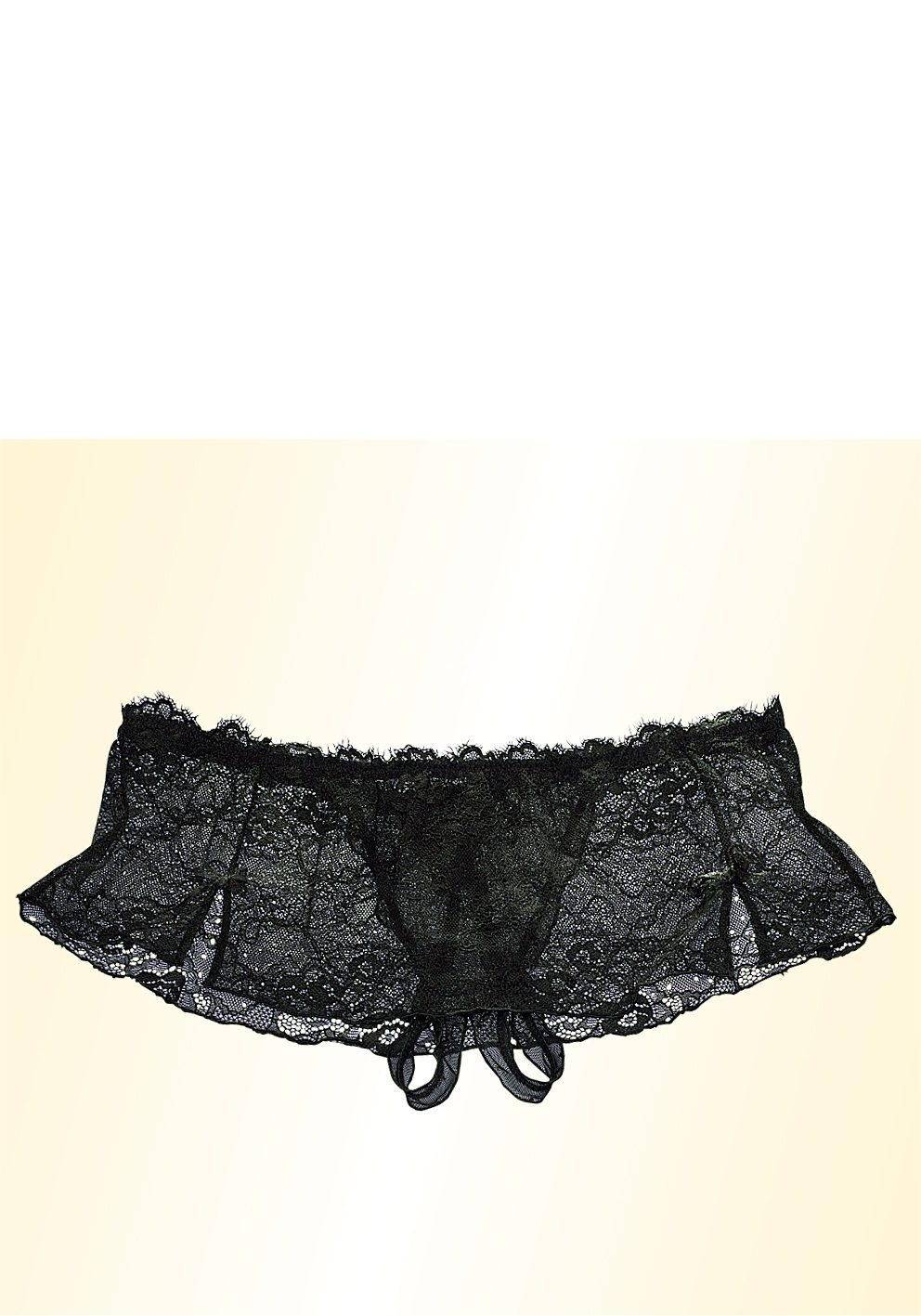 Image of petite fleur goldfarben Stringpanty-Ouvert, aus Vollspitze bei Ackermann Versand Schweiz
