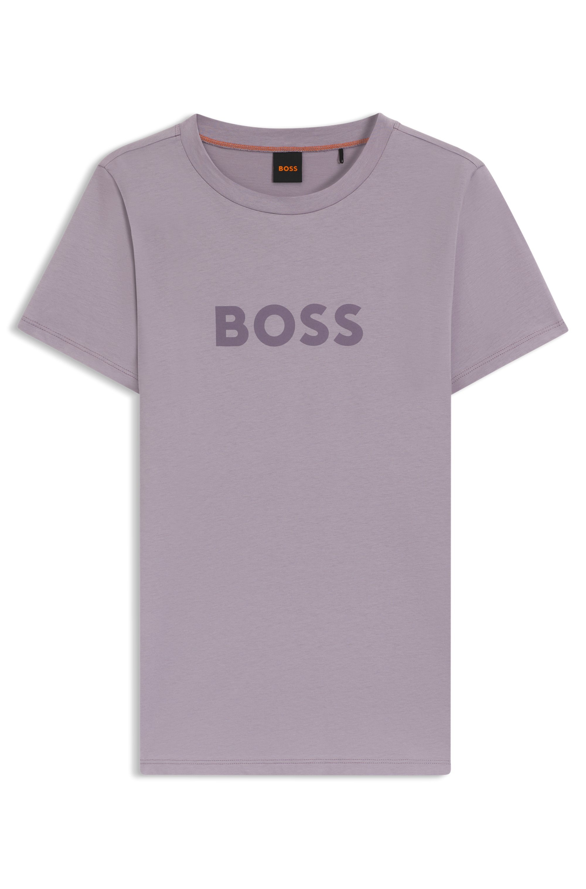 BOSS ORANGE T-shirt »Elogo Premium Damenmode« mit BOSS-Schriftzug