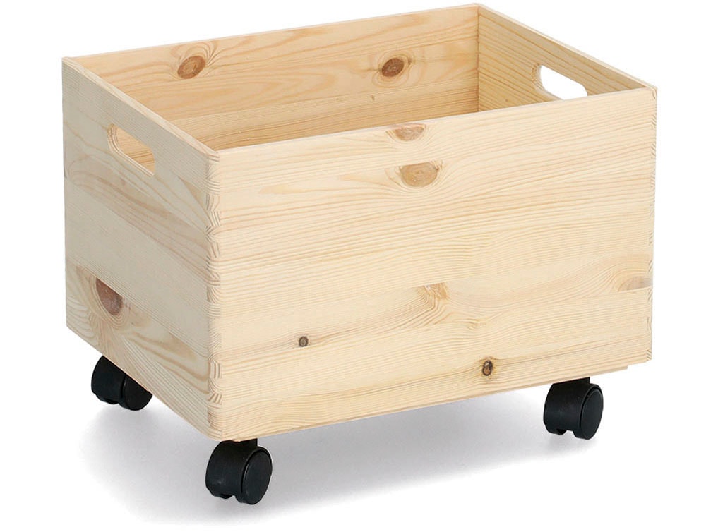 Zeller Present Transportwagen Kiefernholz, 100% FSC