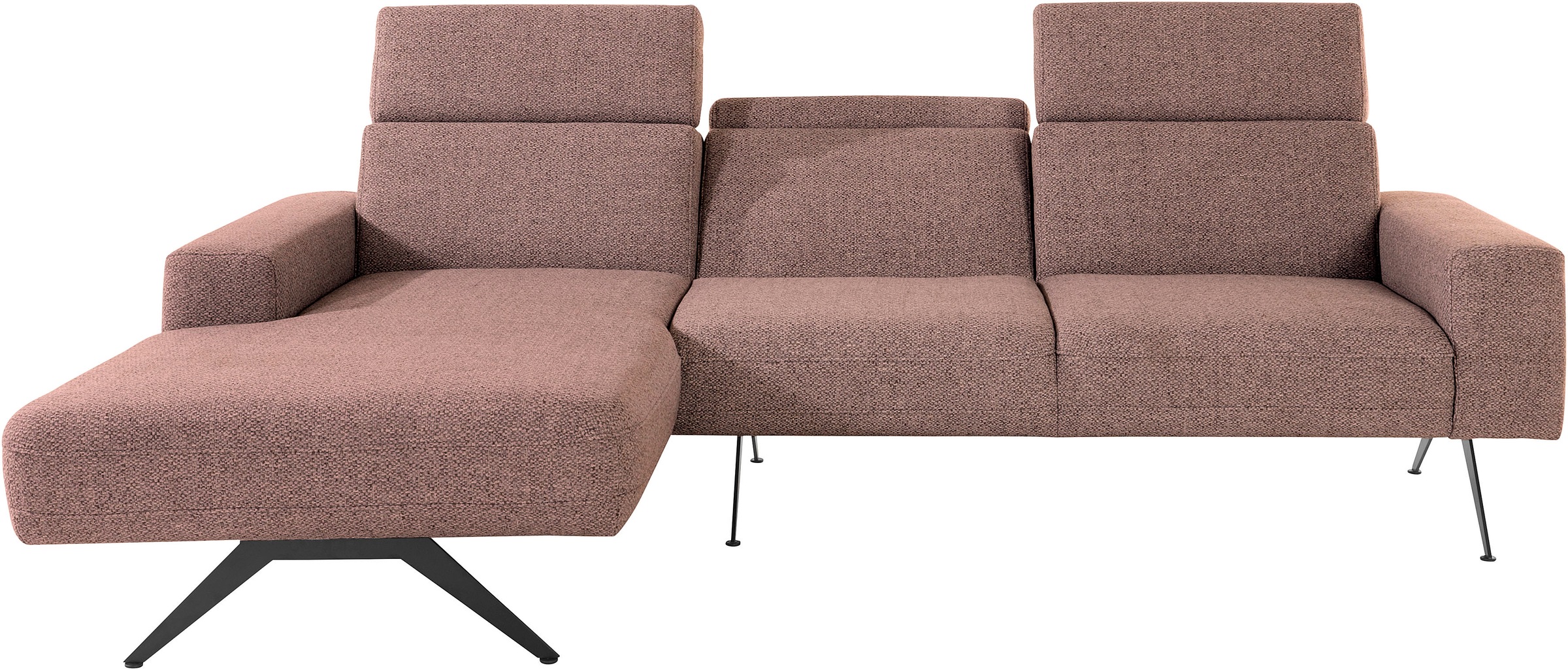 Image of GOODproduct Ecksofa »Lucera«, alle Stoffe hochwertig und aus recyceltem Material, inkl. Kopfteilverstellung, wahlweise mit Rückenverstellung bei Ackermann Versand Schweiz