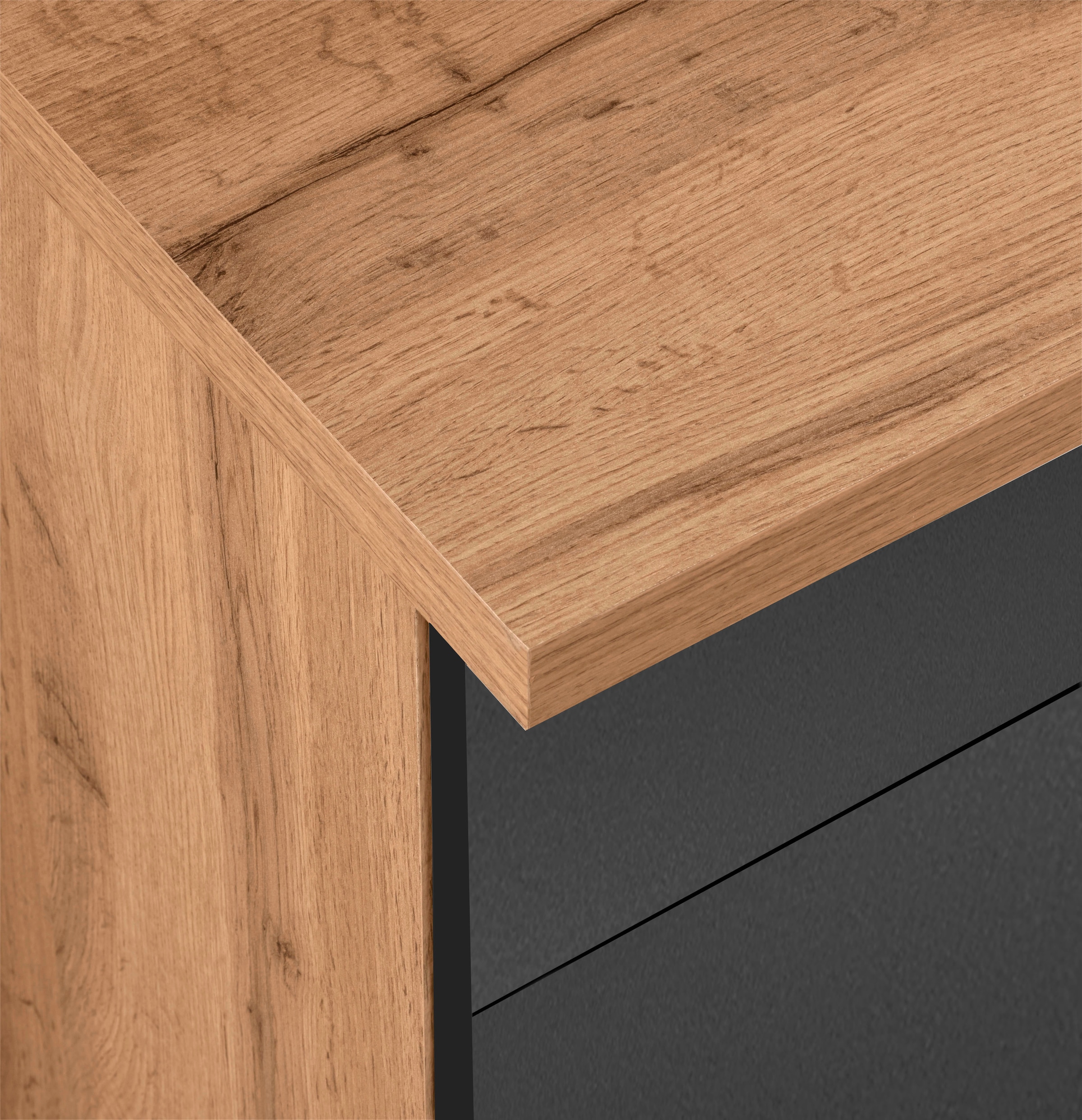 KOCHSTATION Kitchenette »KS-Wien« largeur 260 cm, option appareils électroménagers