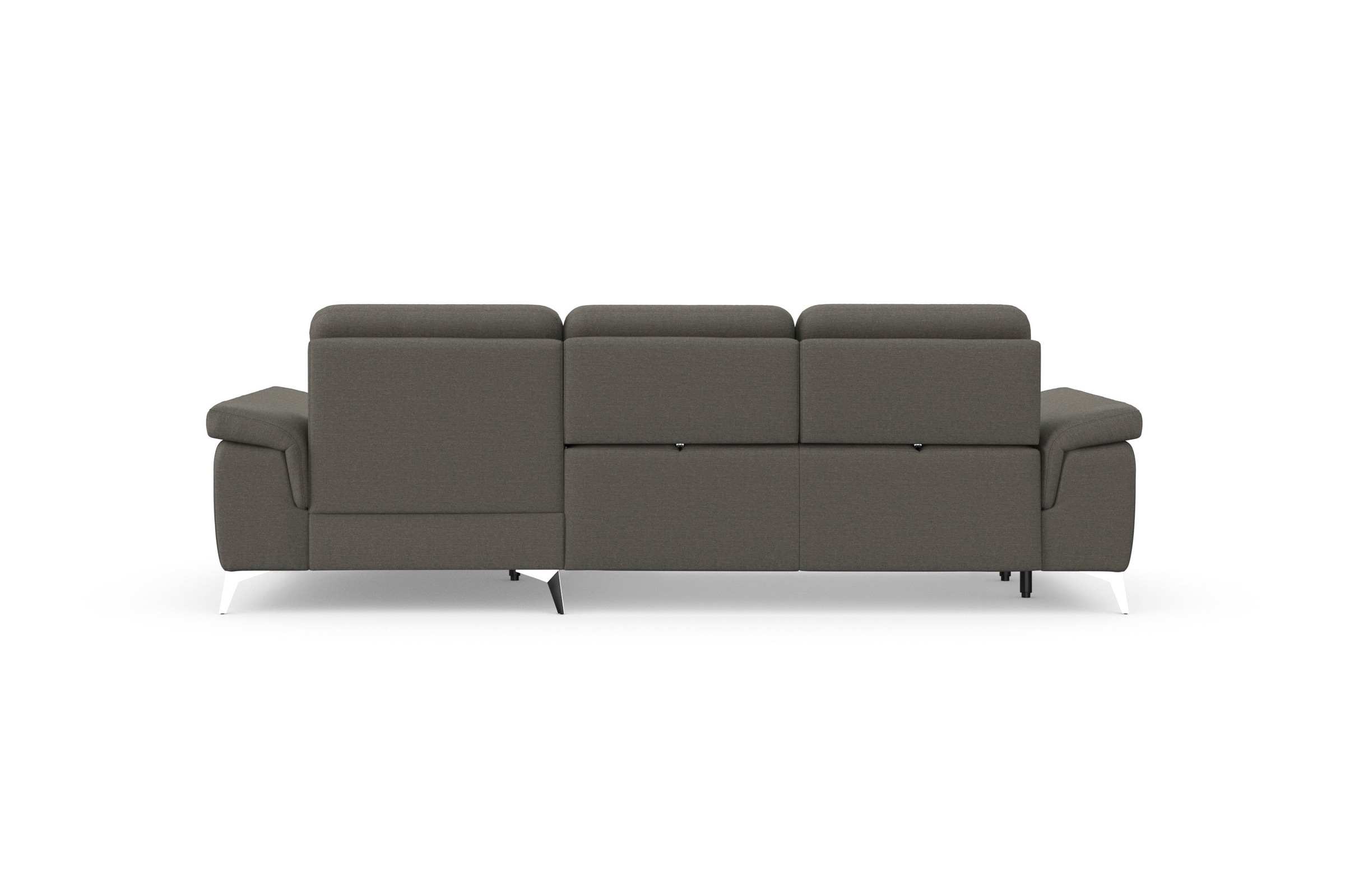 sit&more Ecksofa »Padua L-Form« inklusive Sitztiefenverstellung, Armteilfunktion und Federkern