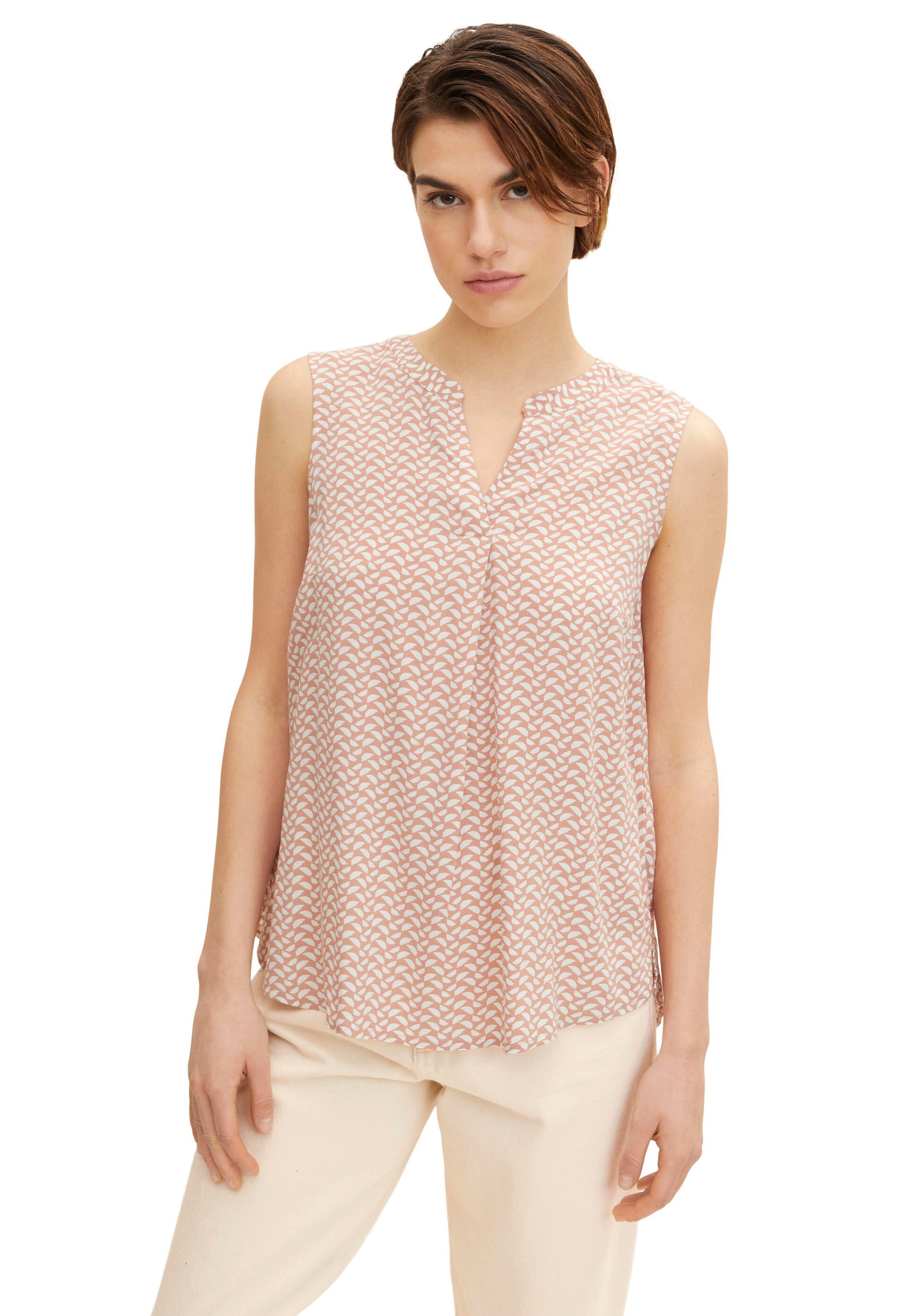 Image of TOM TAILOR Blusentop, mit Musterung bei Ackermann Versand Schweiz